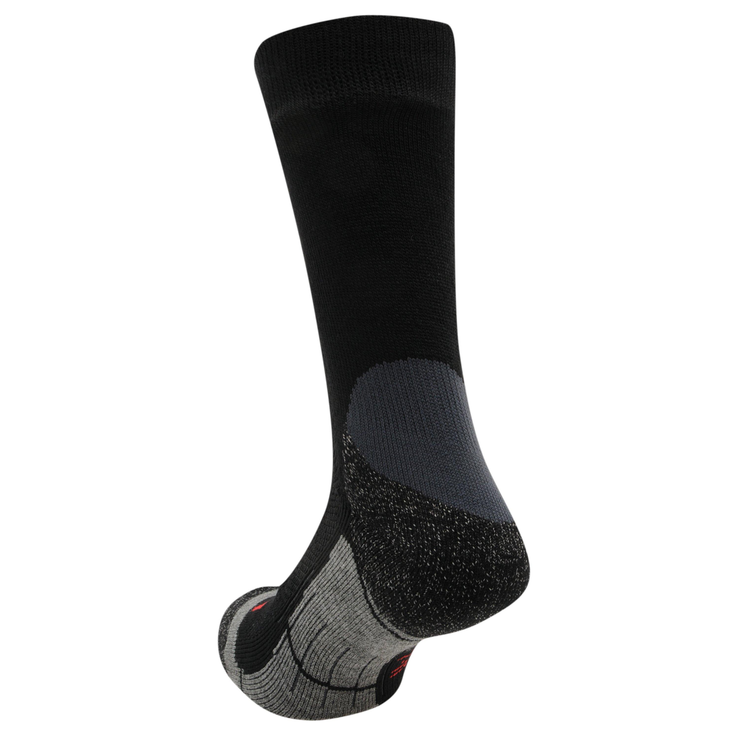 Black - Karrimor - 2 Pack Trekking Socks Mens - 3