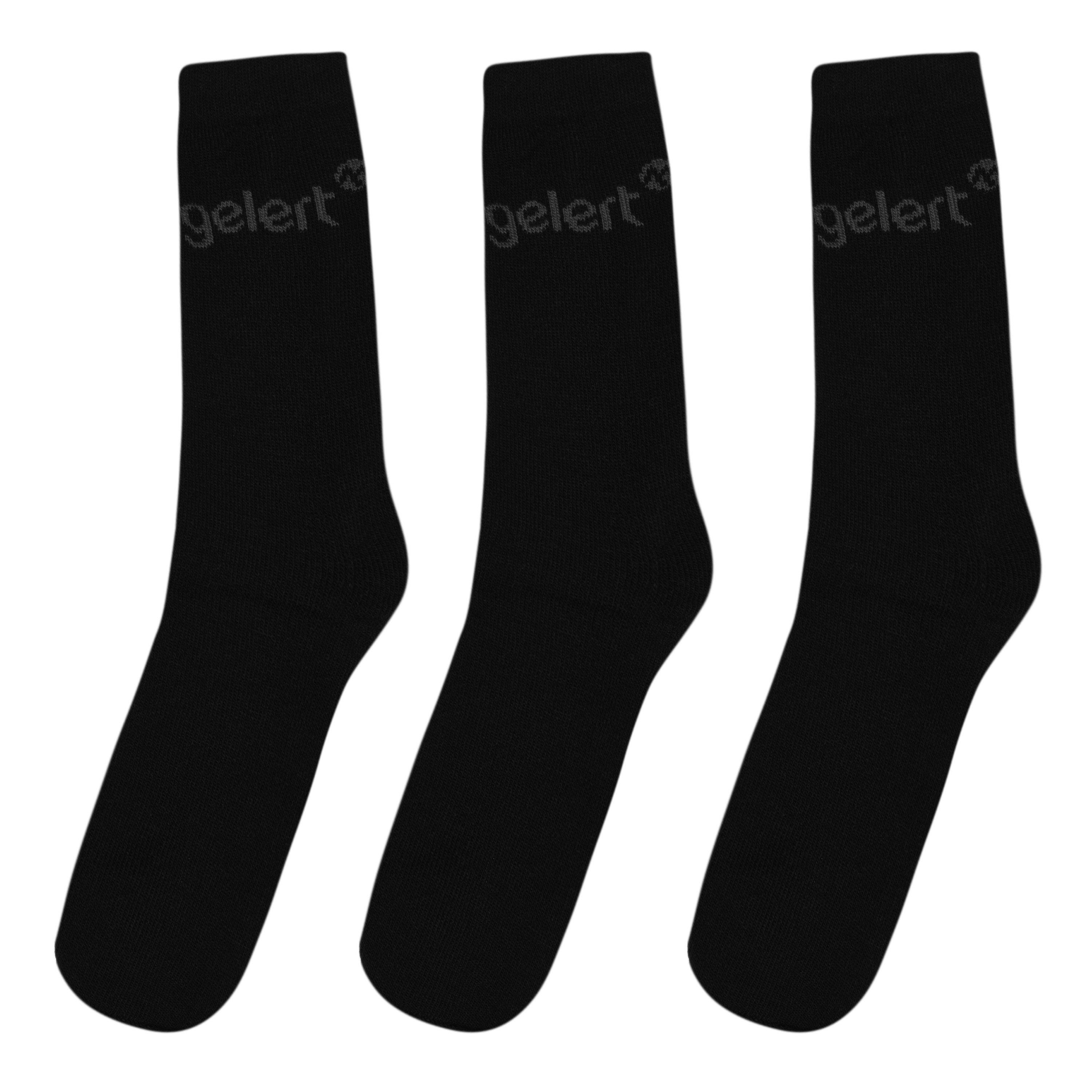 Black - Gelert - 3 Pk Thermal Socks Mens Size 12+ - 1