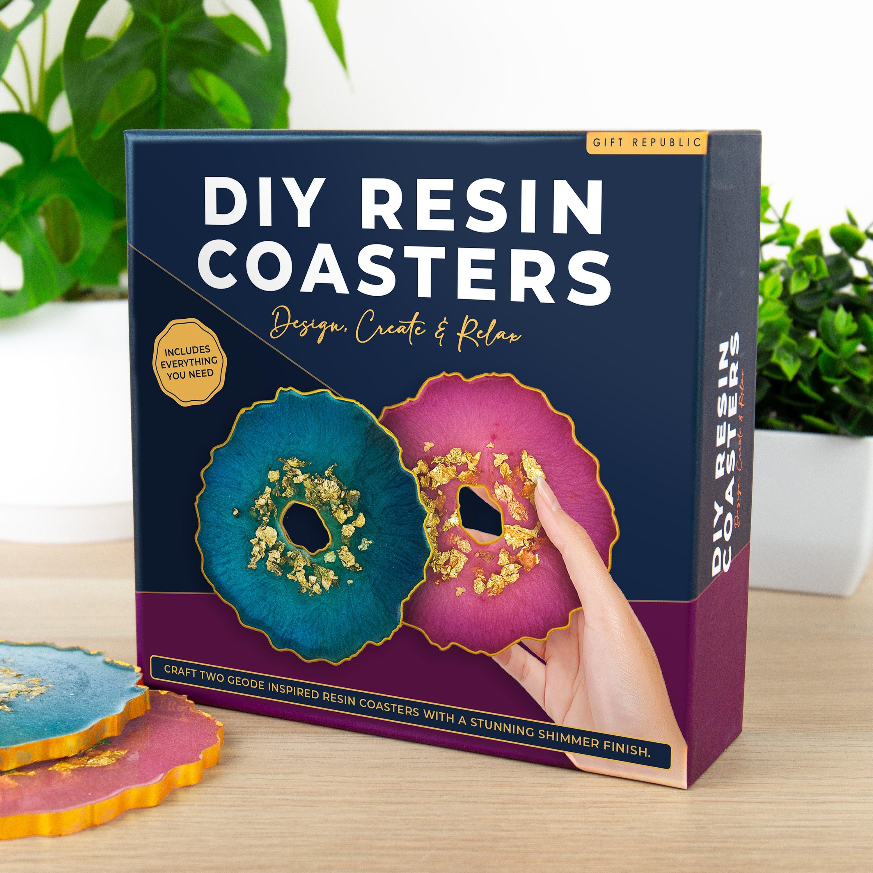 Multi - Gift Republic - DIY Resin Coasters Kit - 1