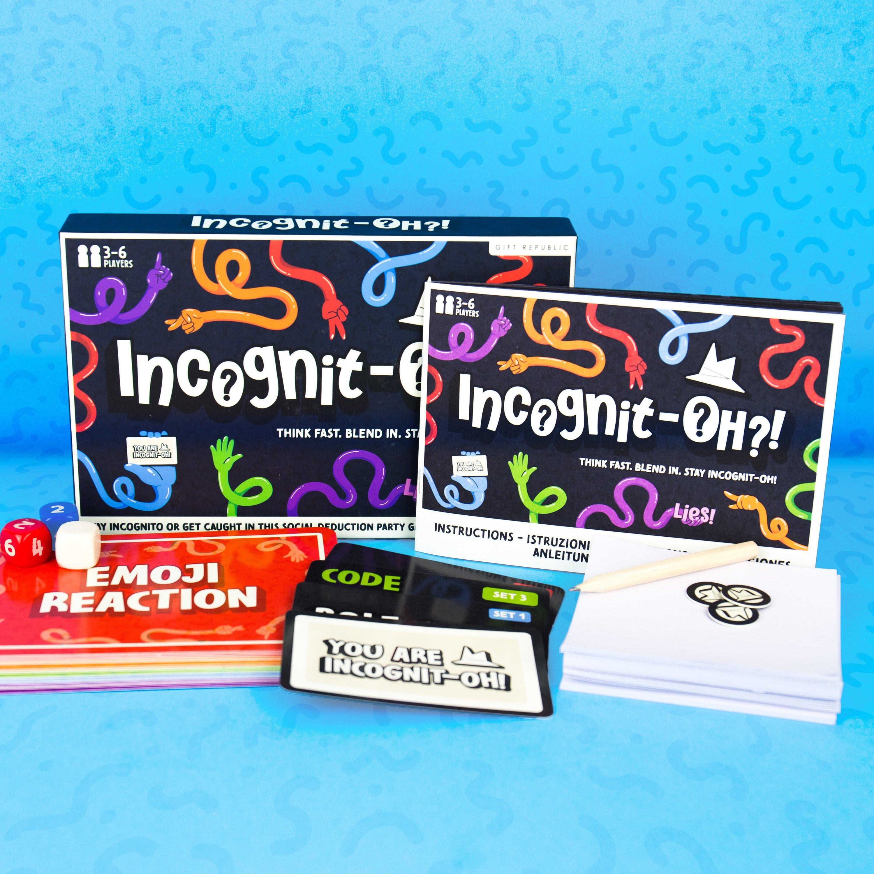 Multi - Gift Republic - Incognit-oh?! Party Game - 2