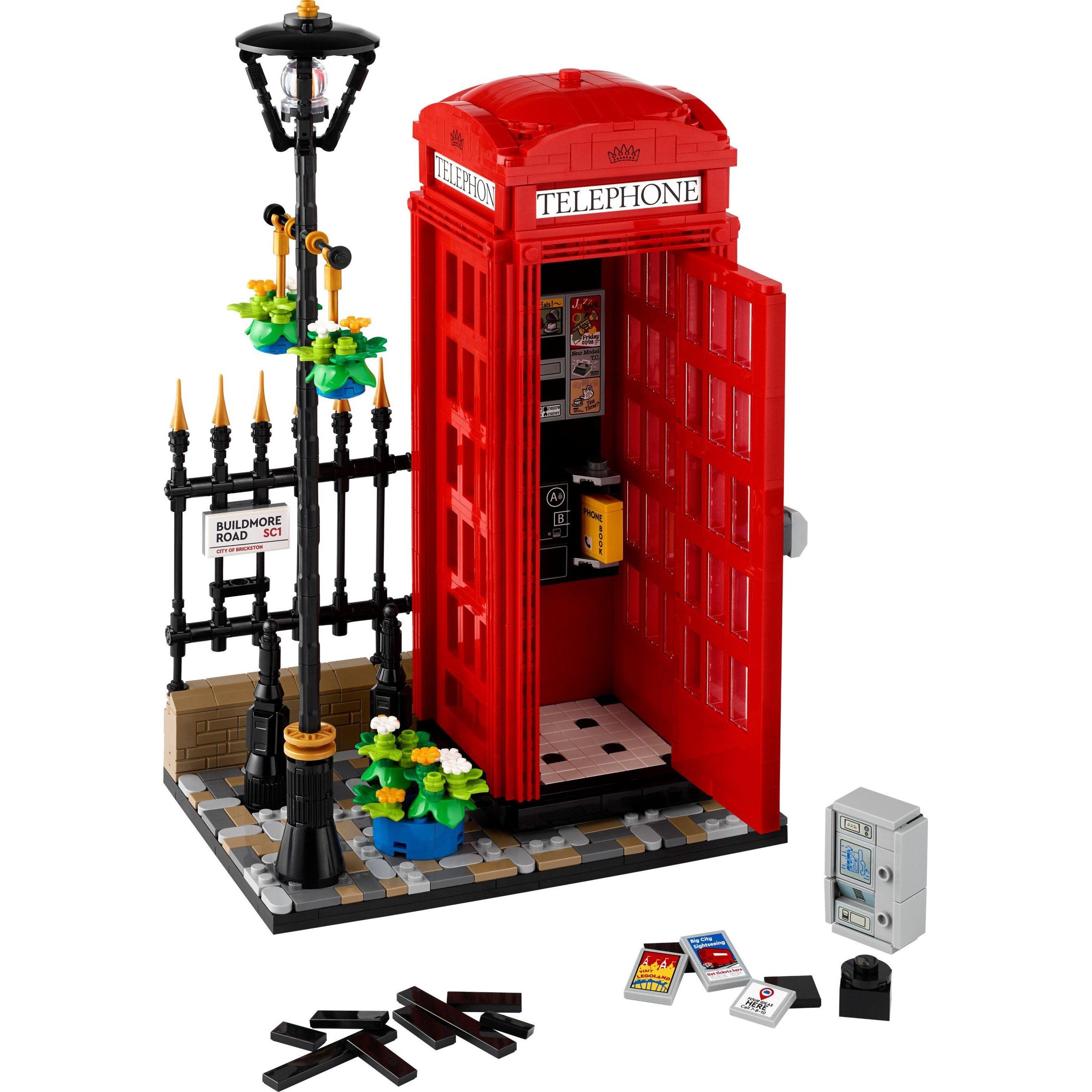 Multi - LEGO - LEGO 21347 - London Red Telephone Box - 2