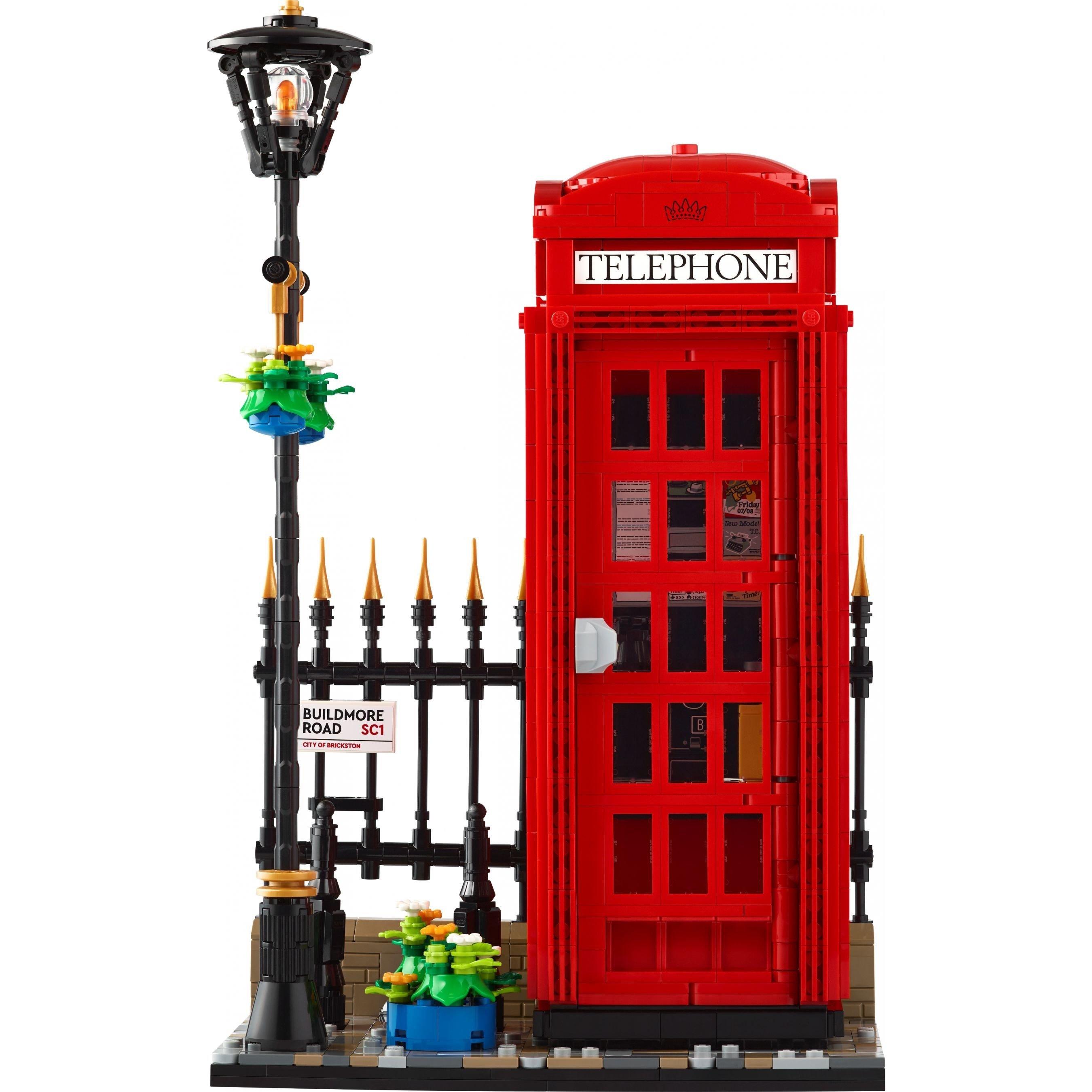 Multi - LEGO - LEGO 21347 - London Red Telephone Box - 3