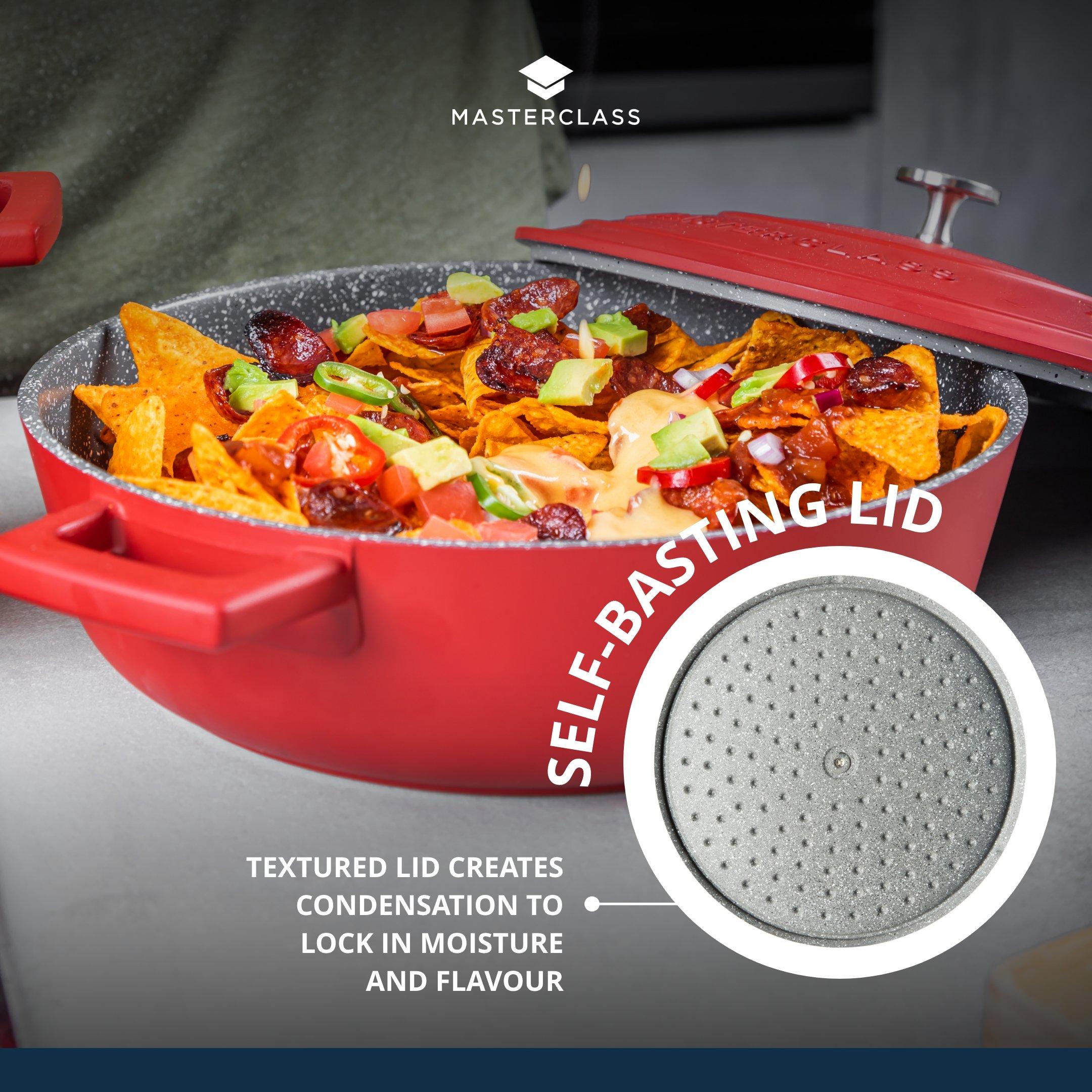 Red - MasterClass - MasterClass Casserole Dish with Lid - 3