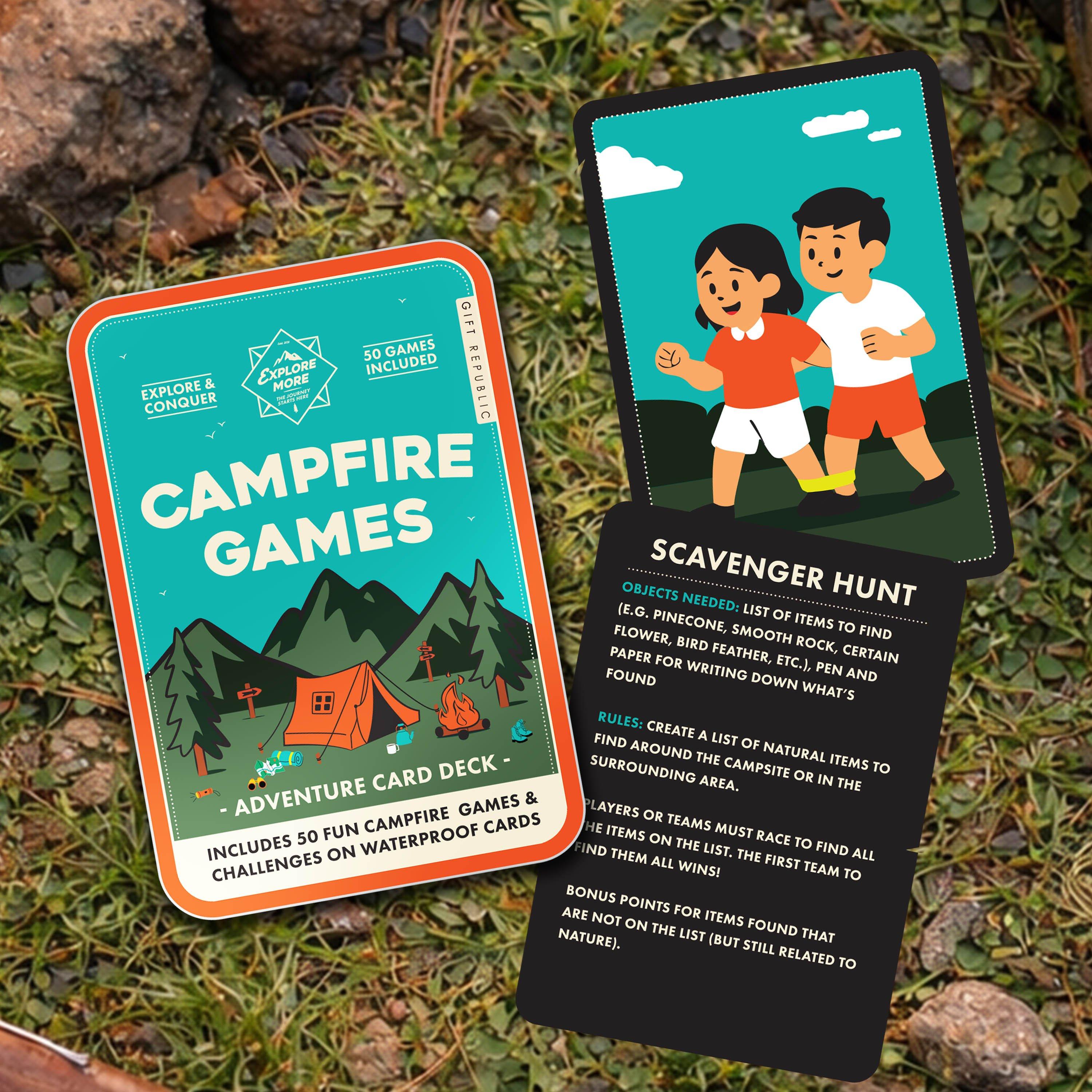 Multi - Gift Republic - Camping Games Tin - 1