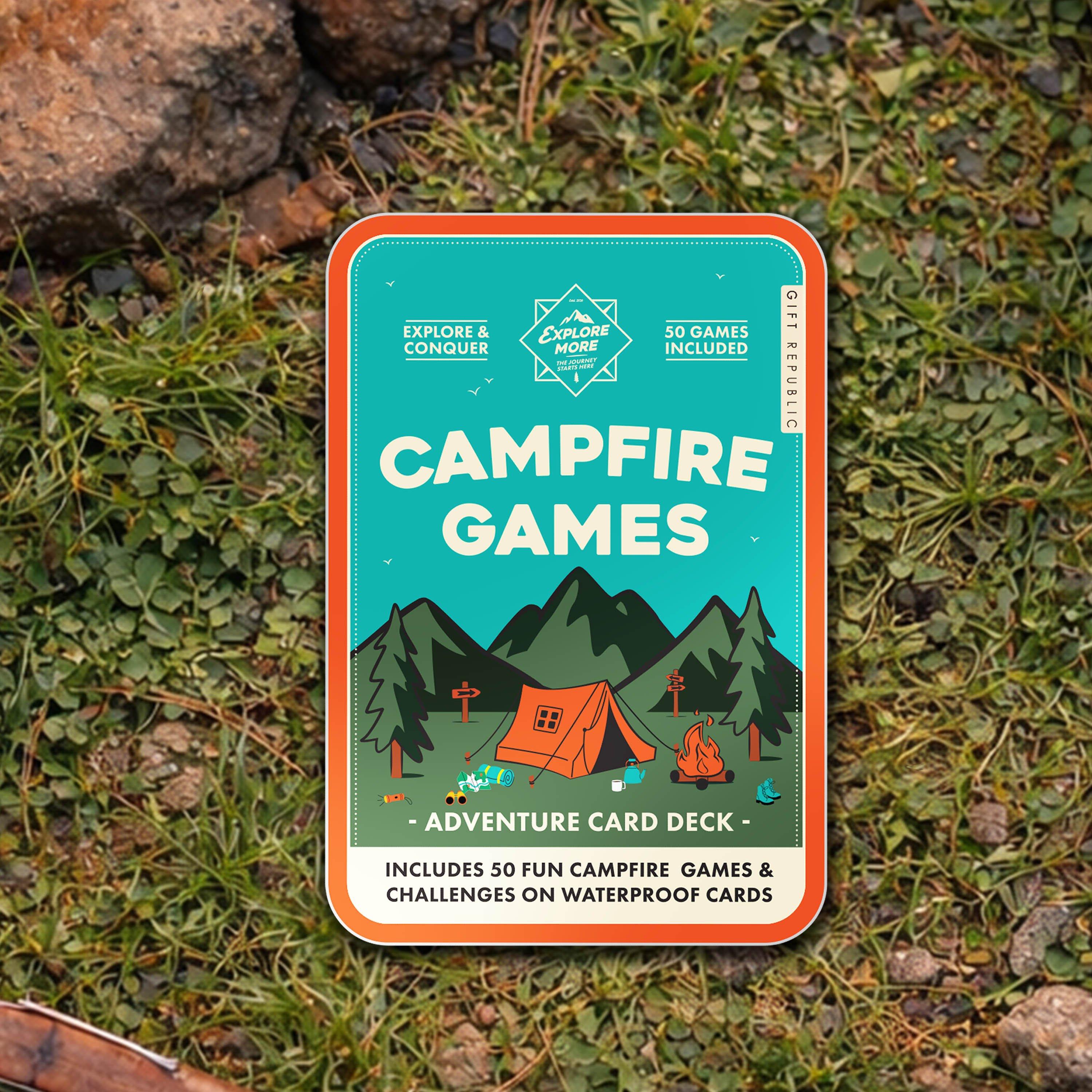 Multi - Gift Republic - Camping Games Tin - 3