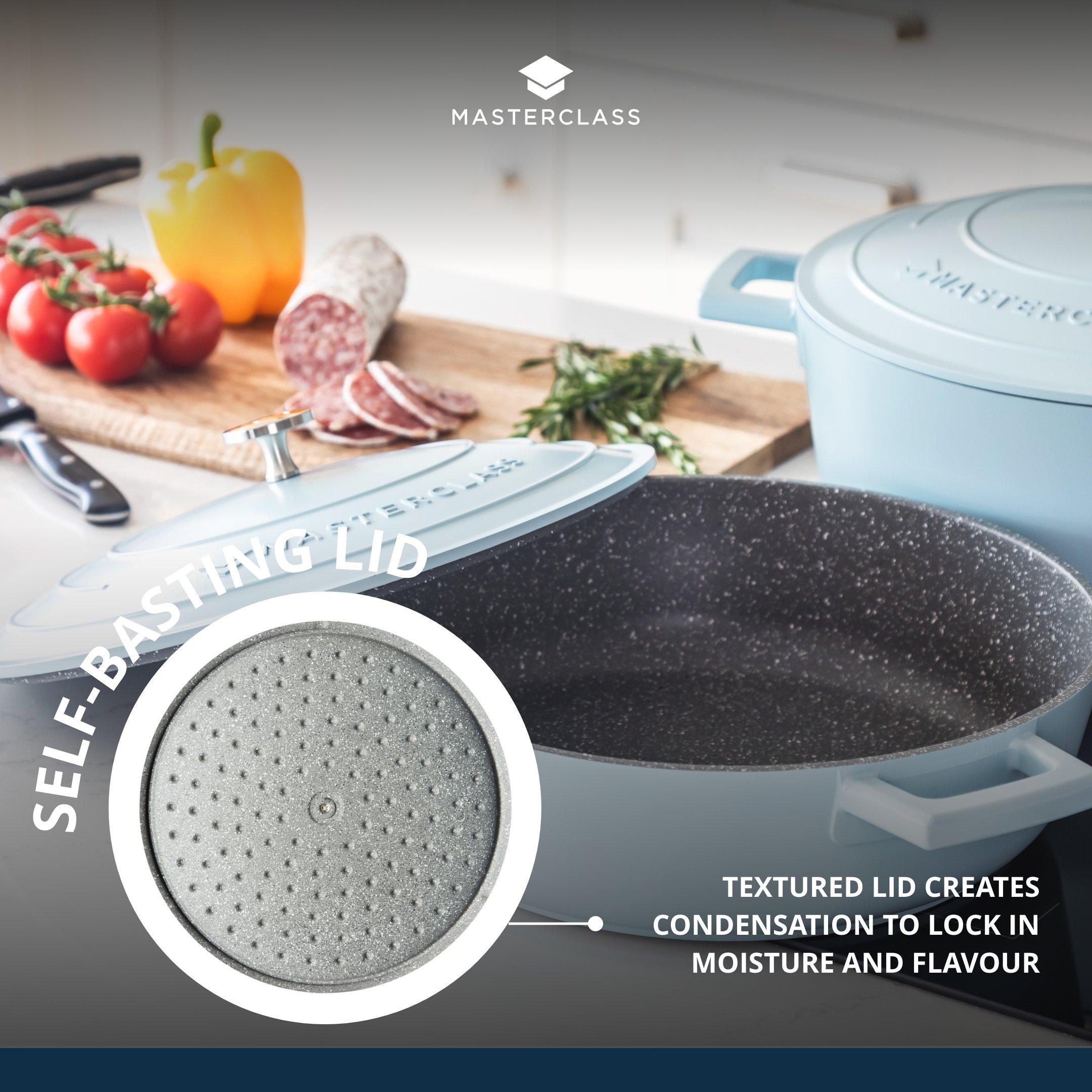 Blue - MasterClass - MasterClass Casserole Dish with Lid - 3