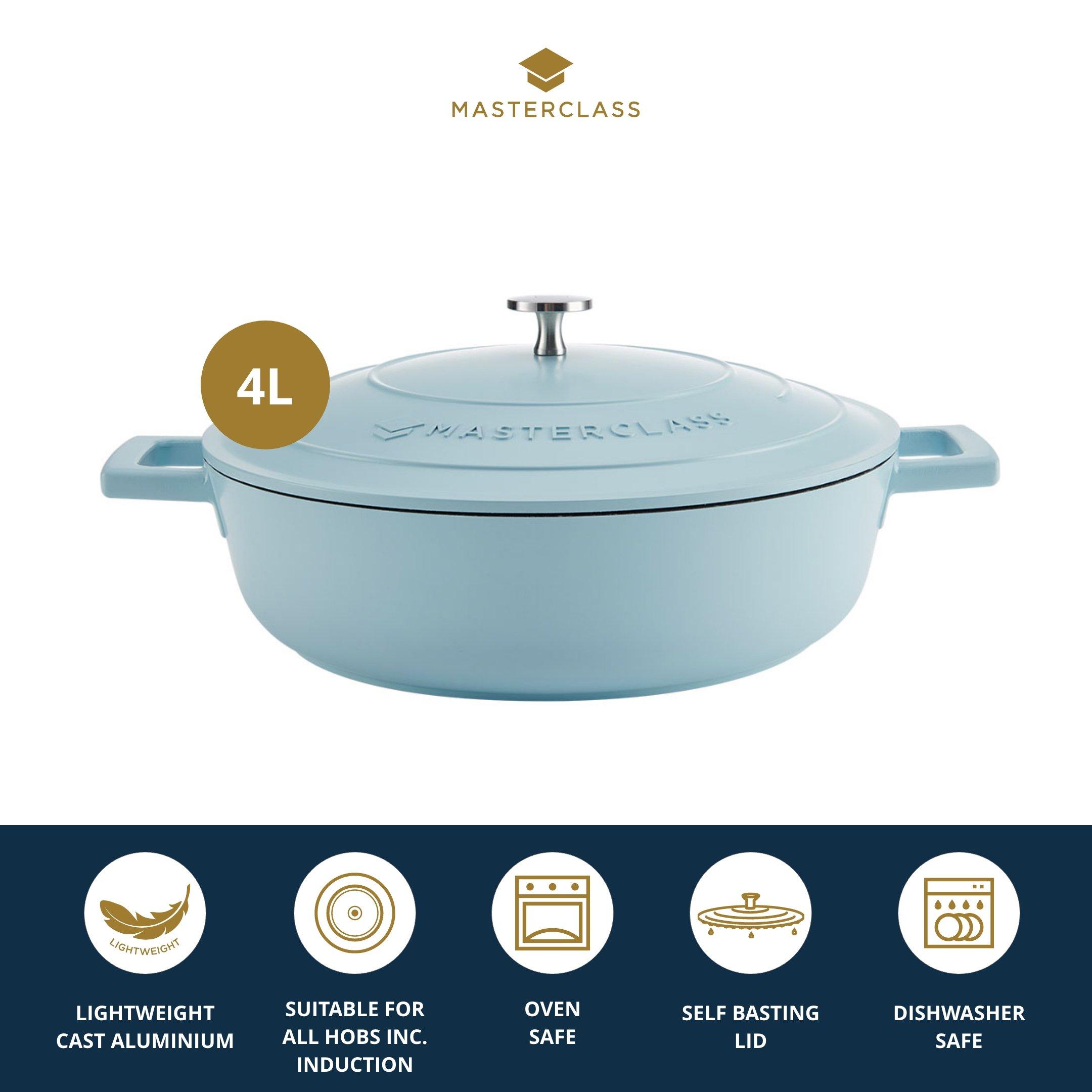 Blue - MasterClass - MasterClass Casserole Dish with Lid - 7