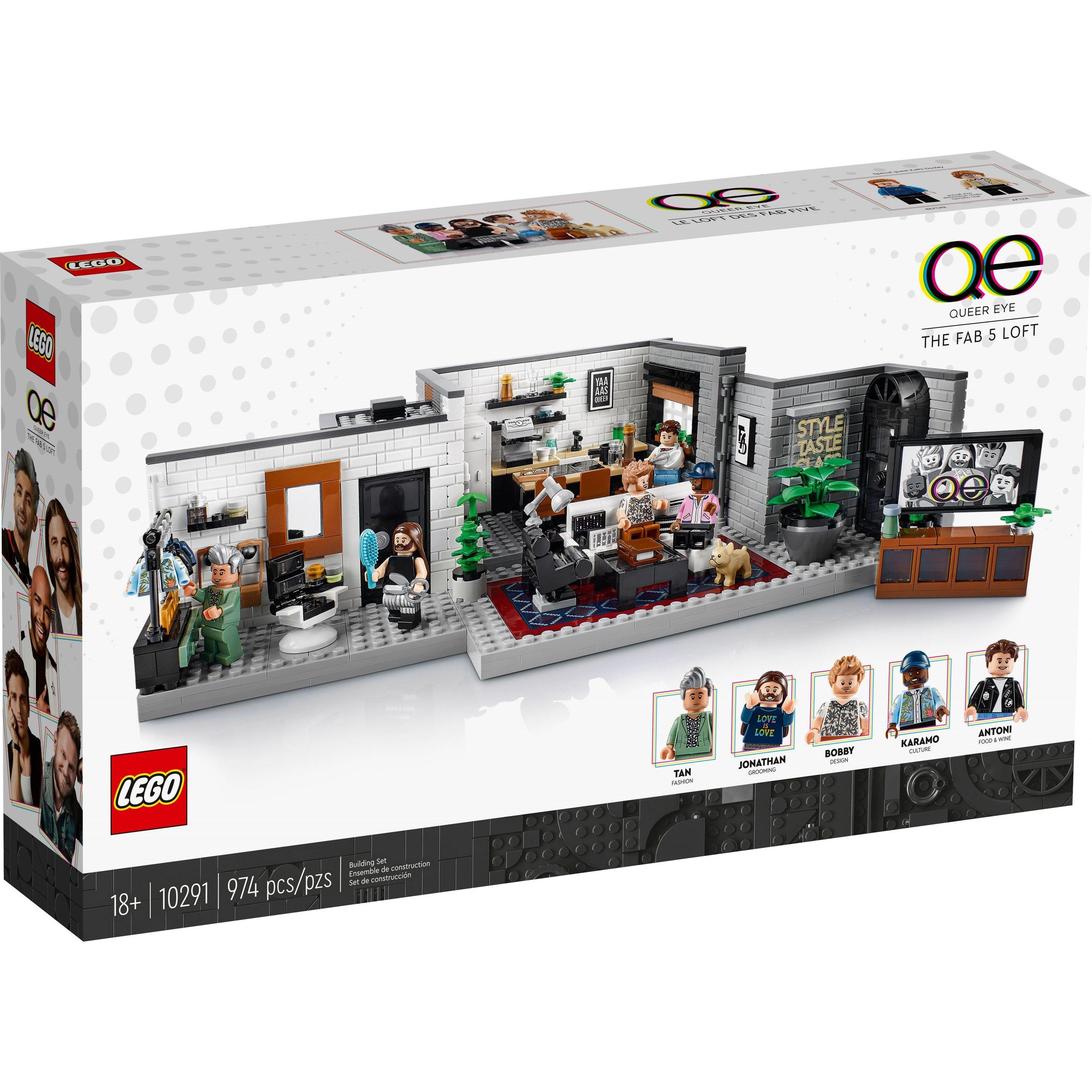 Multi - LEGO - LEGO 10291 - Icons Creator Queer Eye The Loft Fab5 - 1