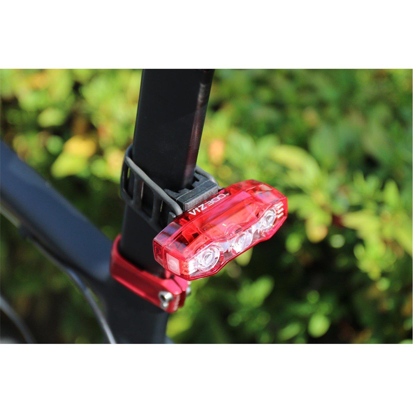 None - Cateye - Viz 300 Rear Bike Light - 4