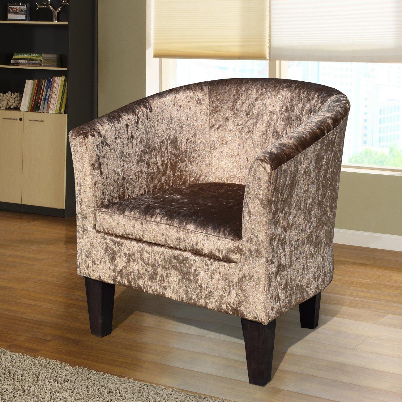 Crush Velvet Tub Chair