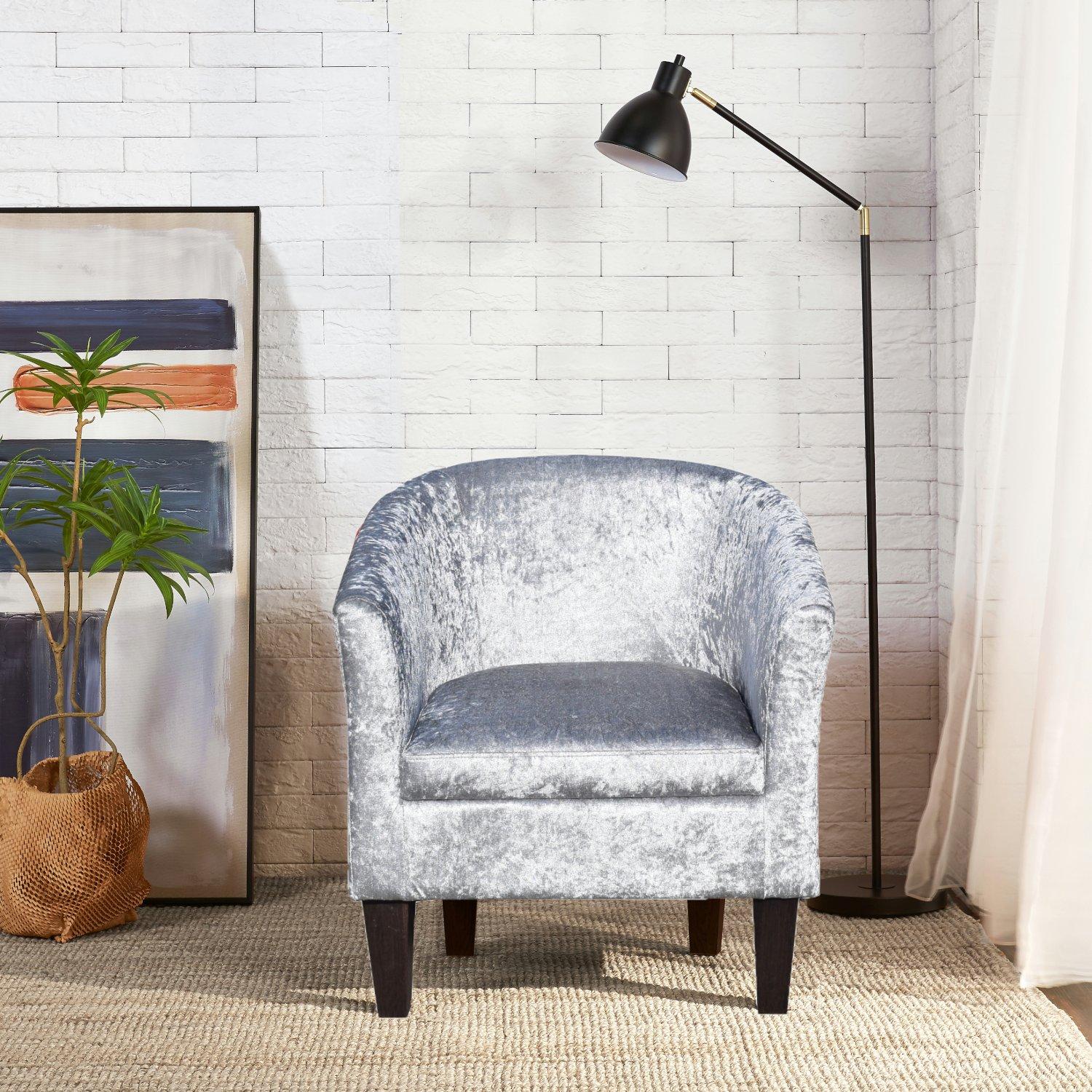 Crush Velvet Tub Chair