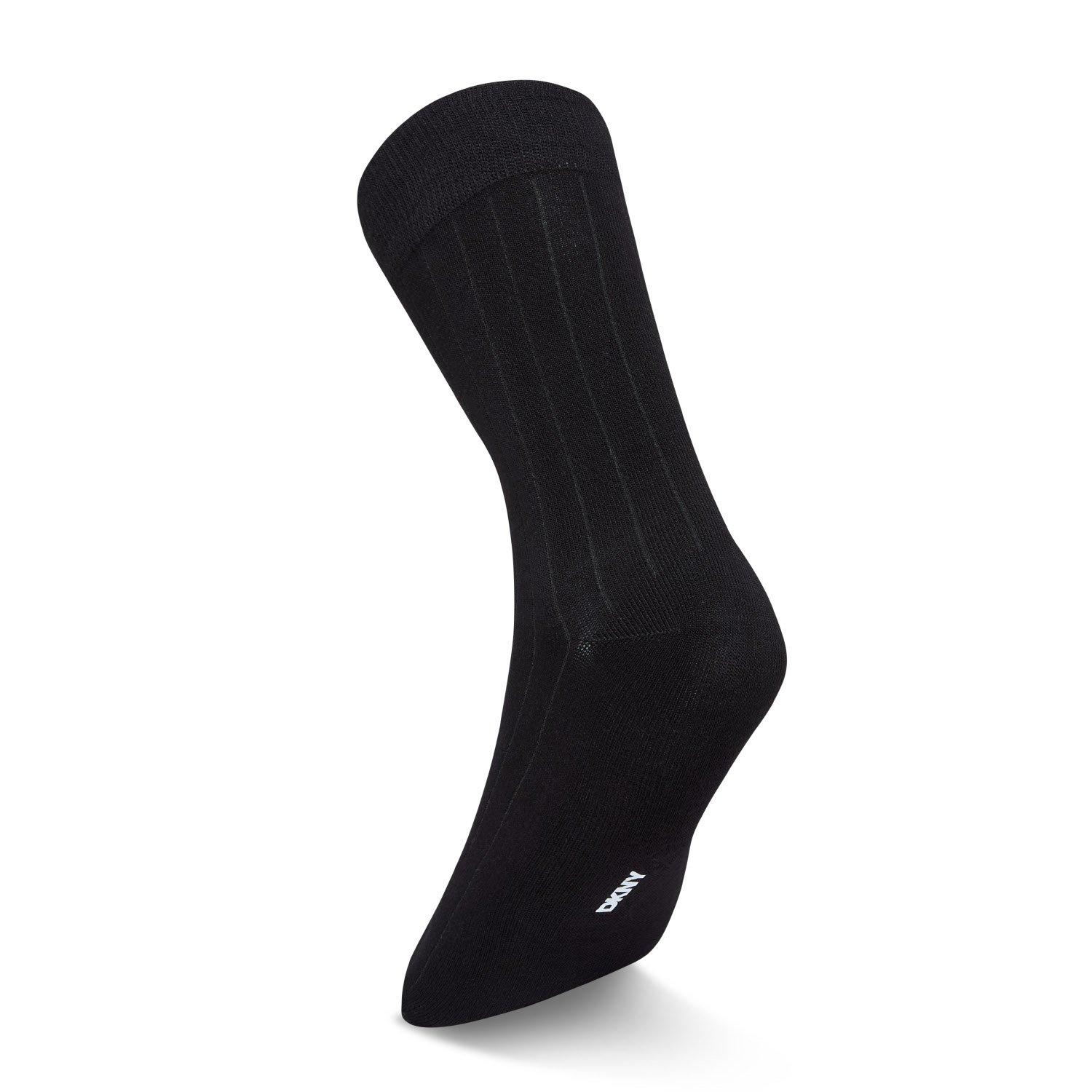 Blk/Gry/Khk - DKNY - DKNY Mens 6 pack Socks Quay - 2