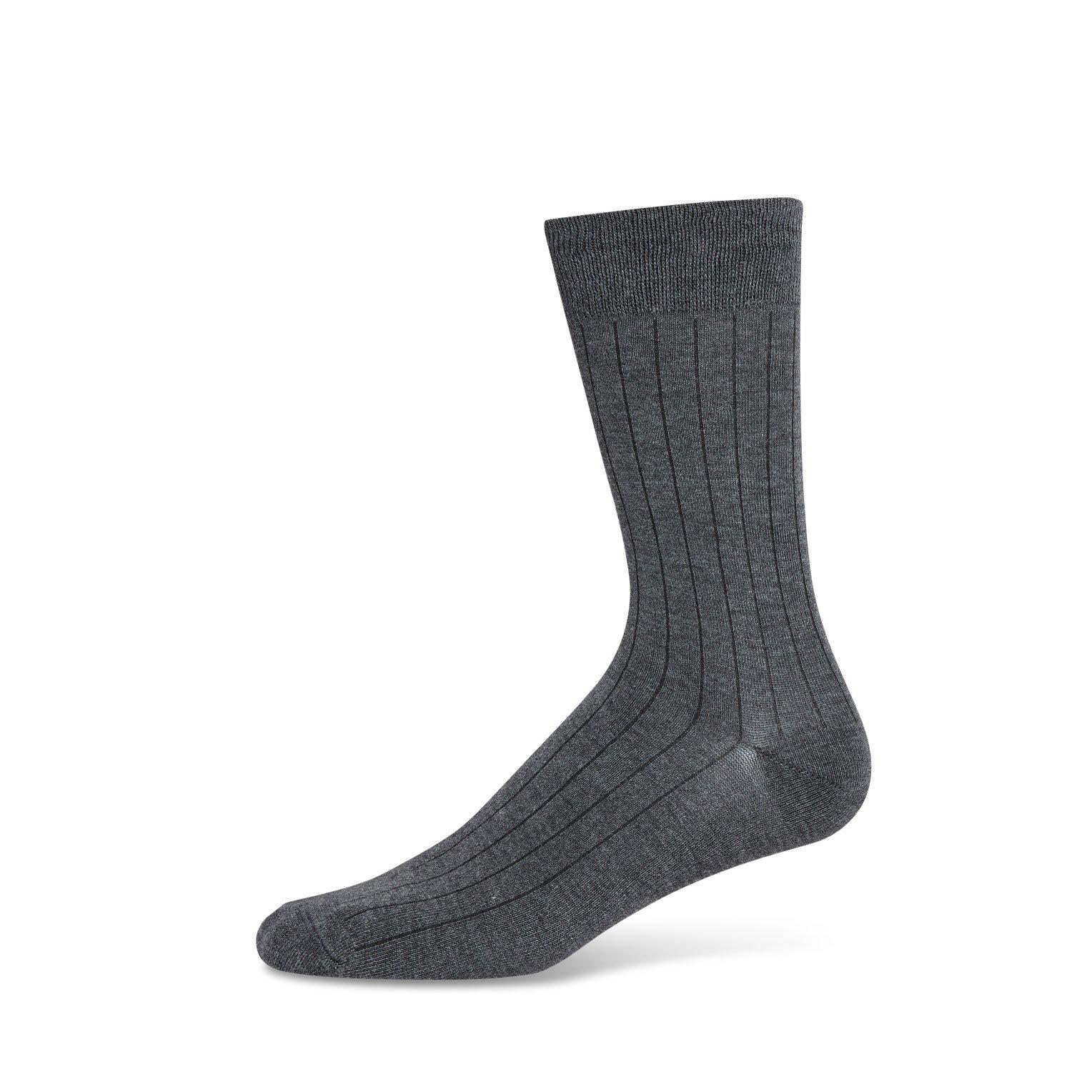 Blk/Gry/Khk - DKNY - DKNY Mens 6 pack Socks Quay - 3