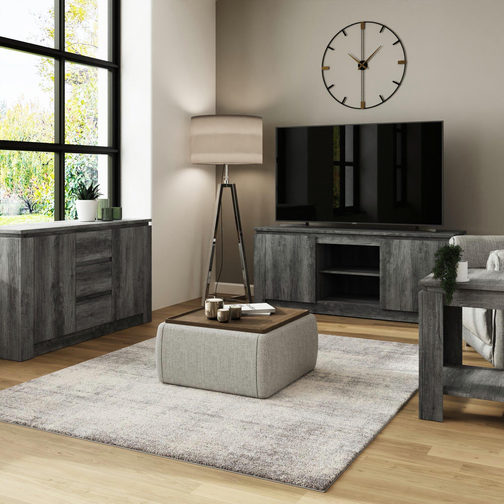 Charcoal Grey - GFW - Canyon Lamp Table Charcoal Grey - 7