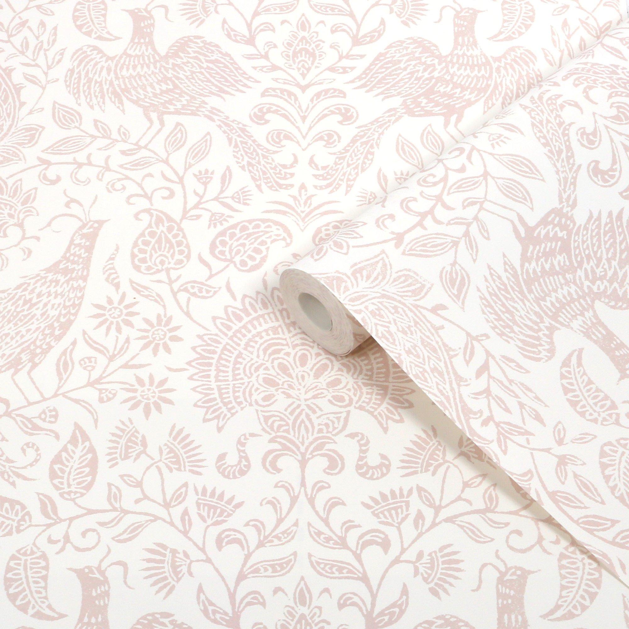 Pink - Superfresco Easy - Wren Pink Wallpaper - 3