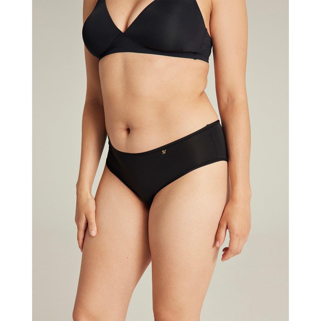 Black - Nudea - THE MID RISE BRIEF SECOND SKIN STRETCH - 3