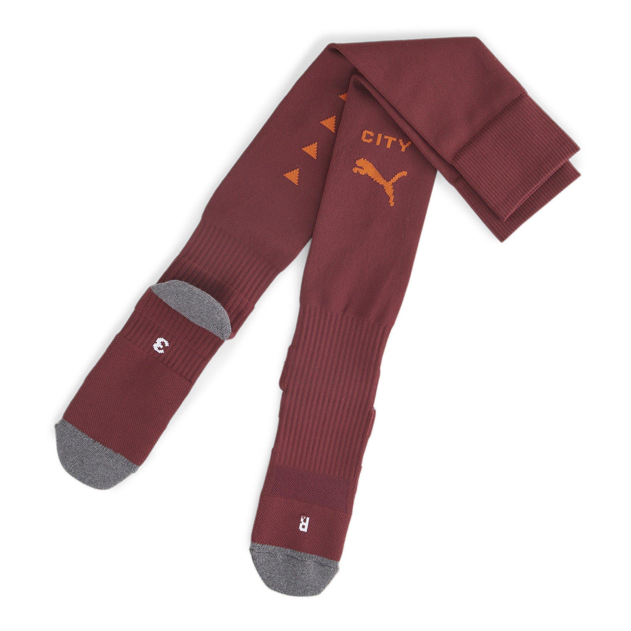 Aubergine - Puma - Team Mcfc Striped Socks Replica Football Sock Mens