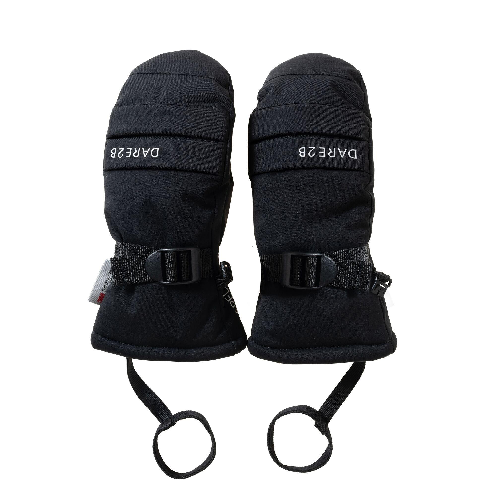 Dare 2B  Kids Kids Freeride Waterproof Mittens - Black - 13 Years