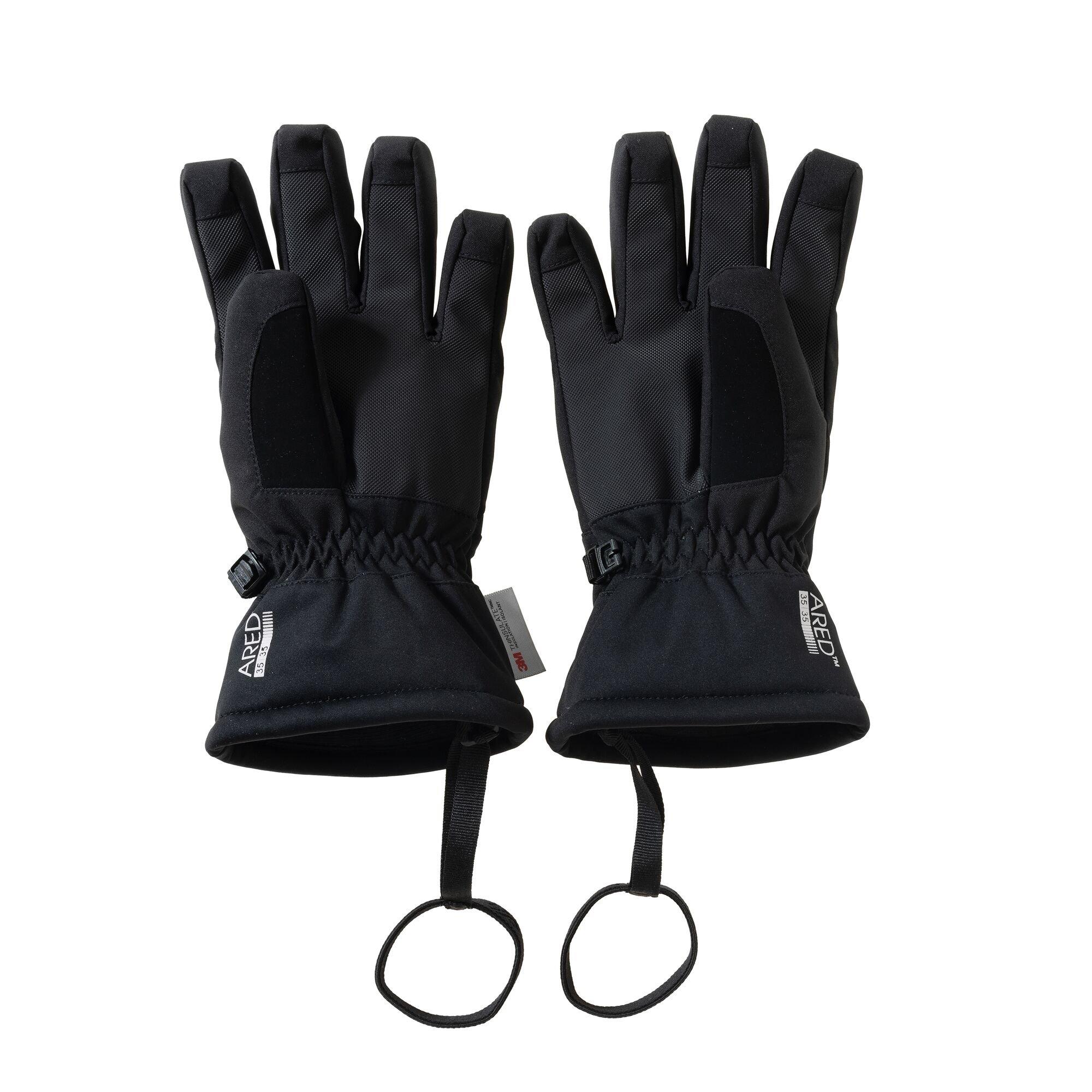 Black - Dare 2b - Kids Freeride Waterproof Gloves - 2