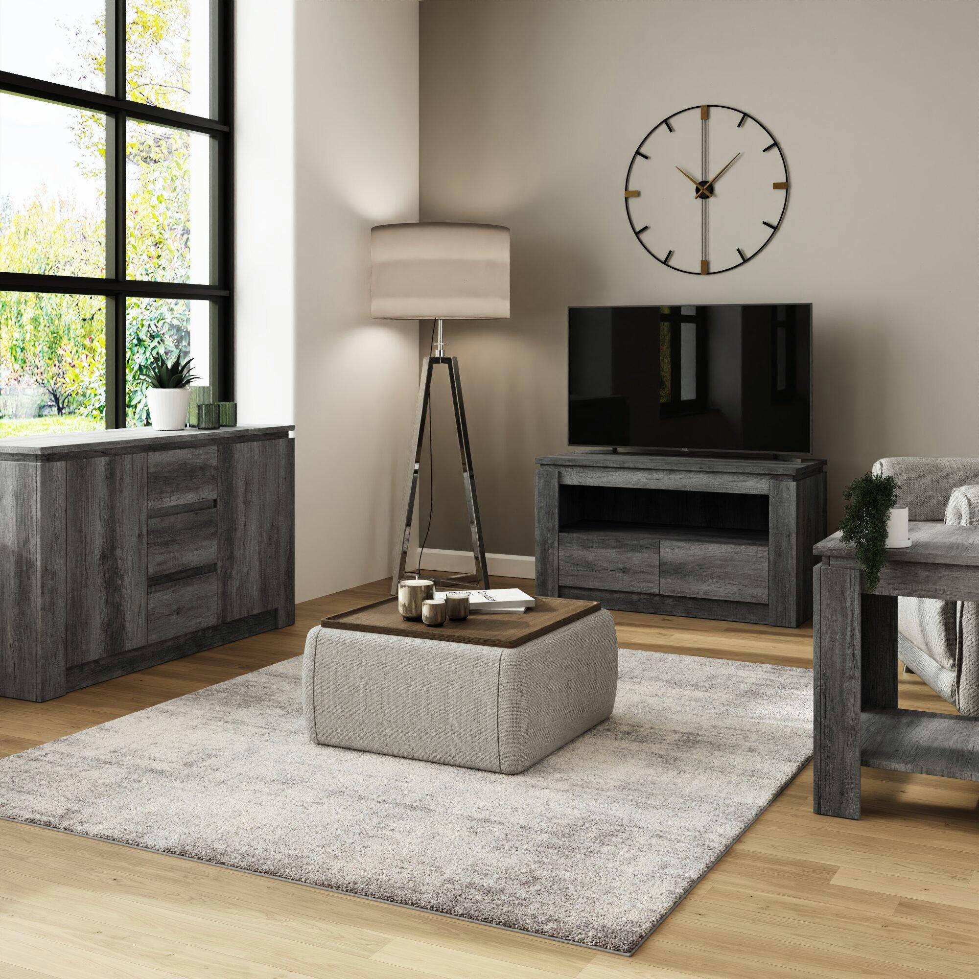 Charcoal Grey - GFW - Canyon  Sideboard Charcoal Grey - 7