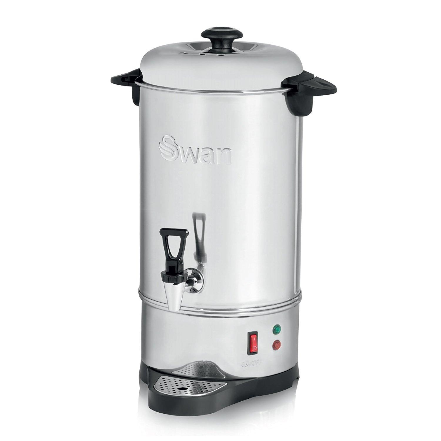 Swan  10 Litre Catering Urn - Stainless Steel - Medium