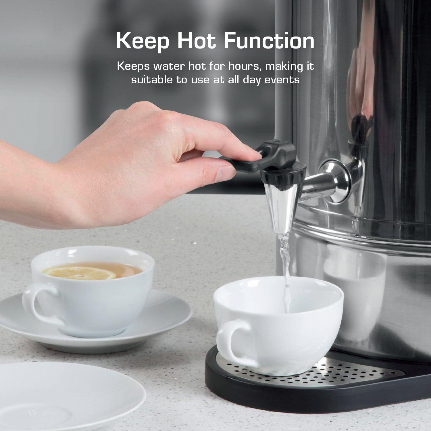 Stainless Steel - Swan - 10 Litre Catering Urn - 4