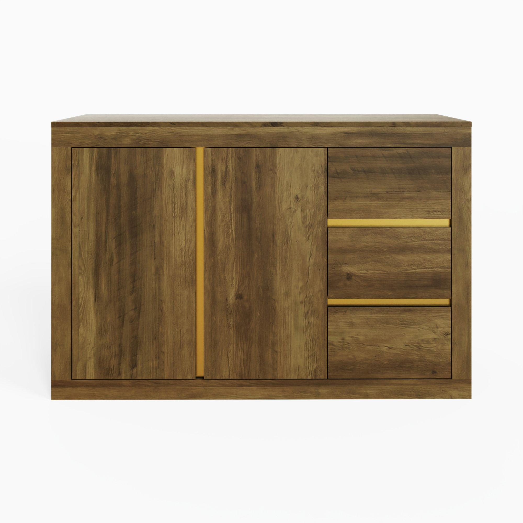 Knotty Oak - GFW - Astley Sideboard Knotty Oak - 5