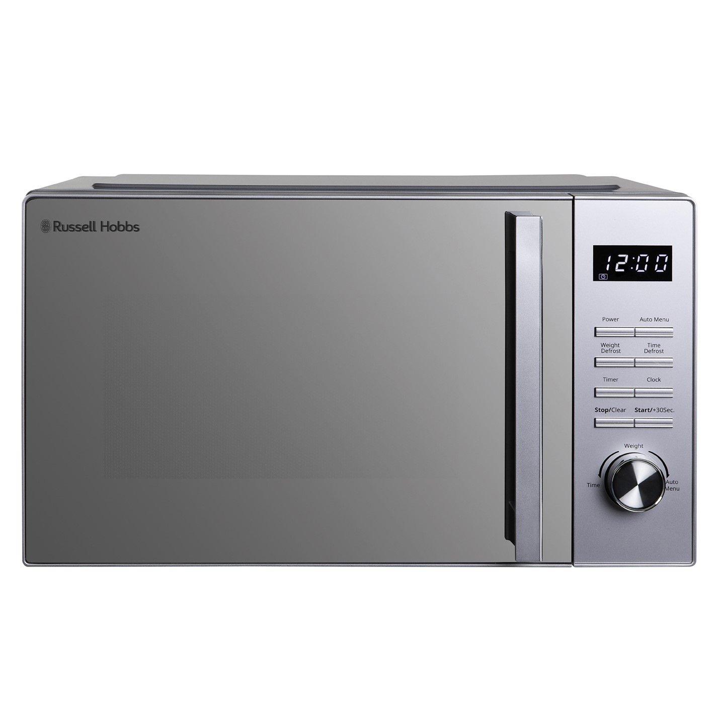 Russell Hobbs Unisex Silver Flatbed Digital Microwave 23L Rhfm2365 In - Image 8