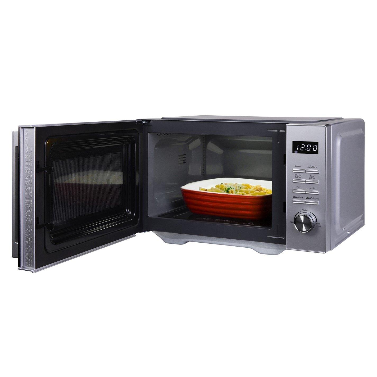 Silver - Russell Hobbs - RHFM2365S 23L Silver Flatbed Digital Microwave - 11