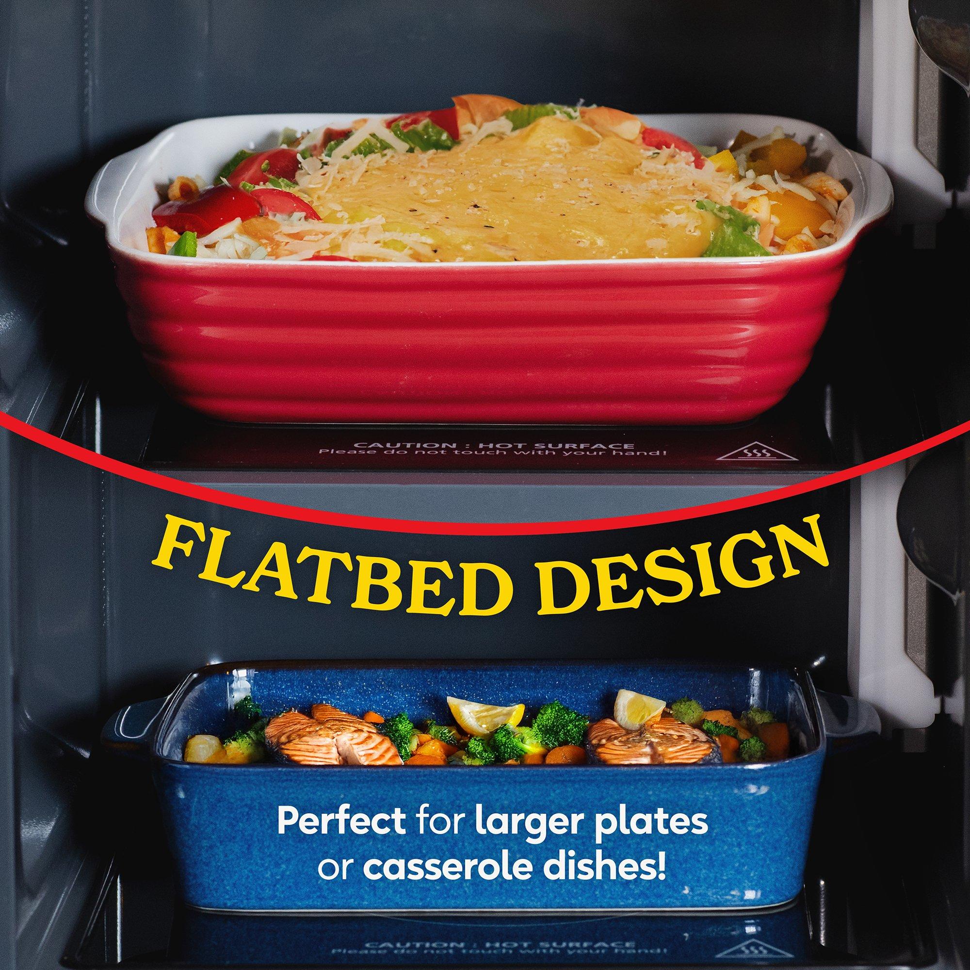 Silver - Russell Hobbs - RHFM2365S 23L Silver Flatbed Digital Microwave - 6