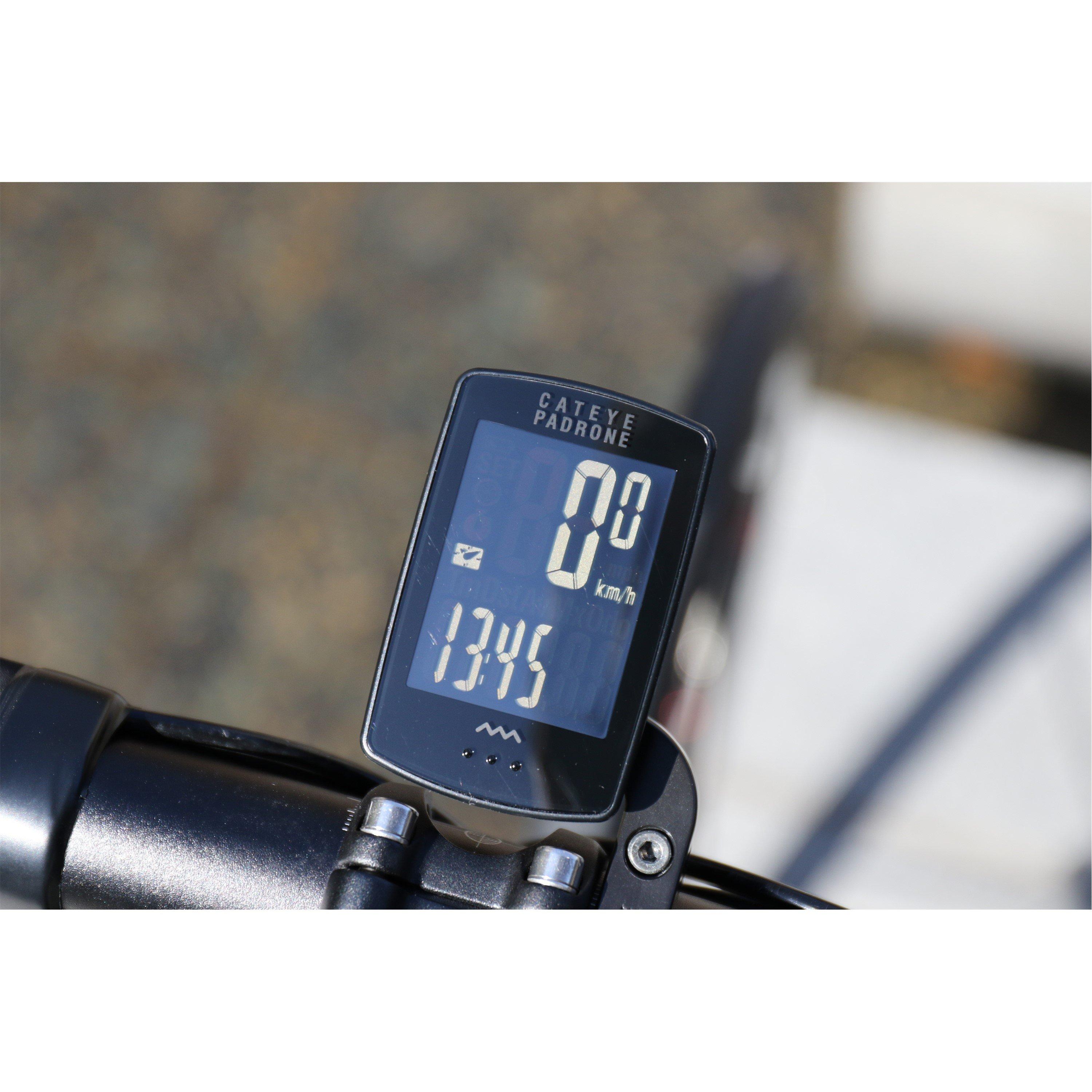 None - Cateye - Padrone Stealth Wireless Cycle Computer - 4