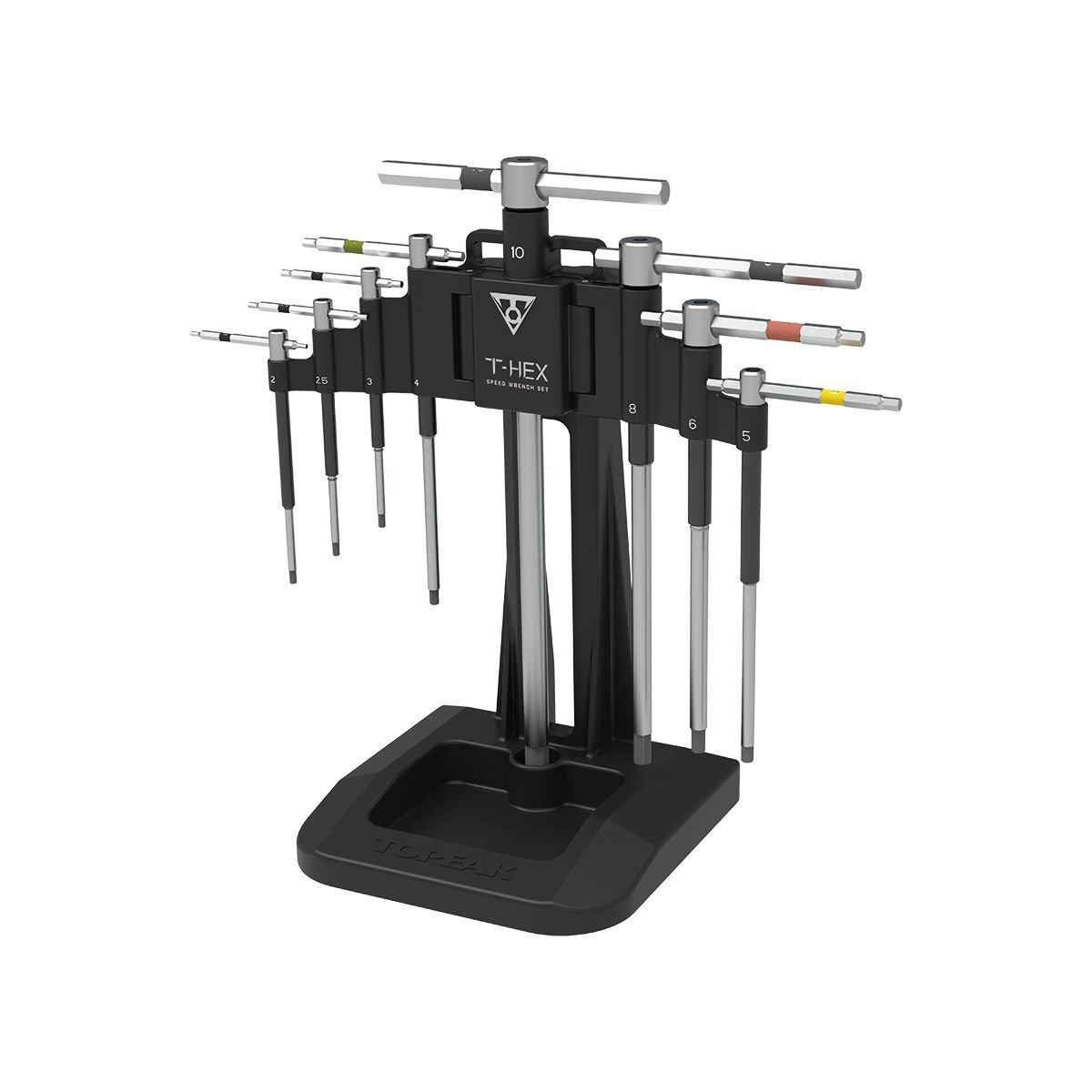 Black - Topeak - T-Hex Speed Wrench Set - 2