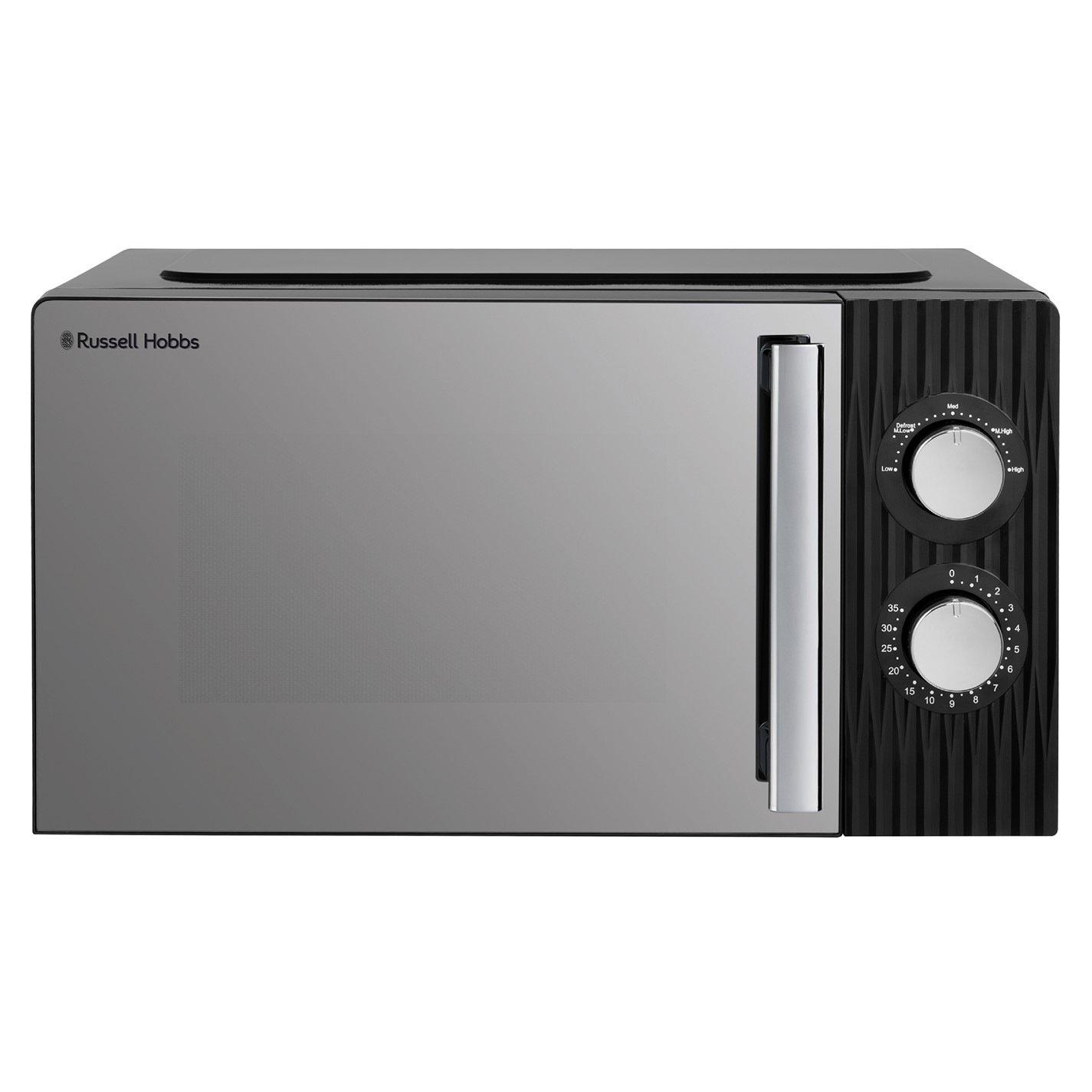 Russell Hobbs Unisex Black Manual Microwave Eden 17L W/ 5 Power Levels Rhmm725 In - Image 7