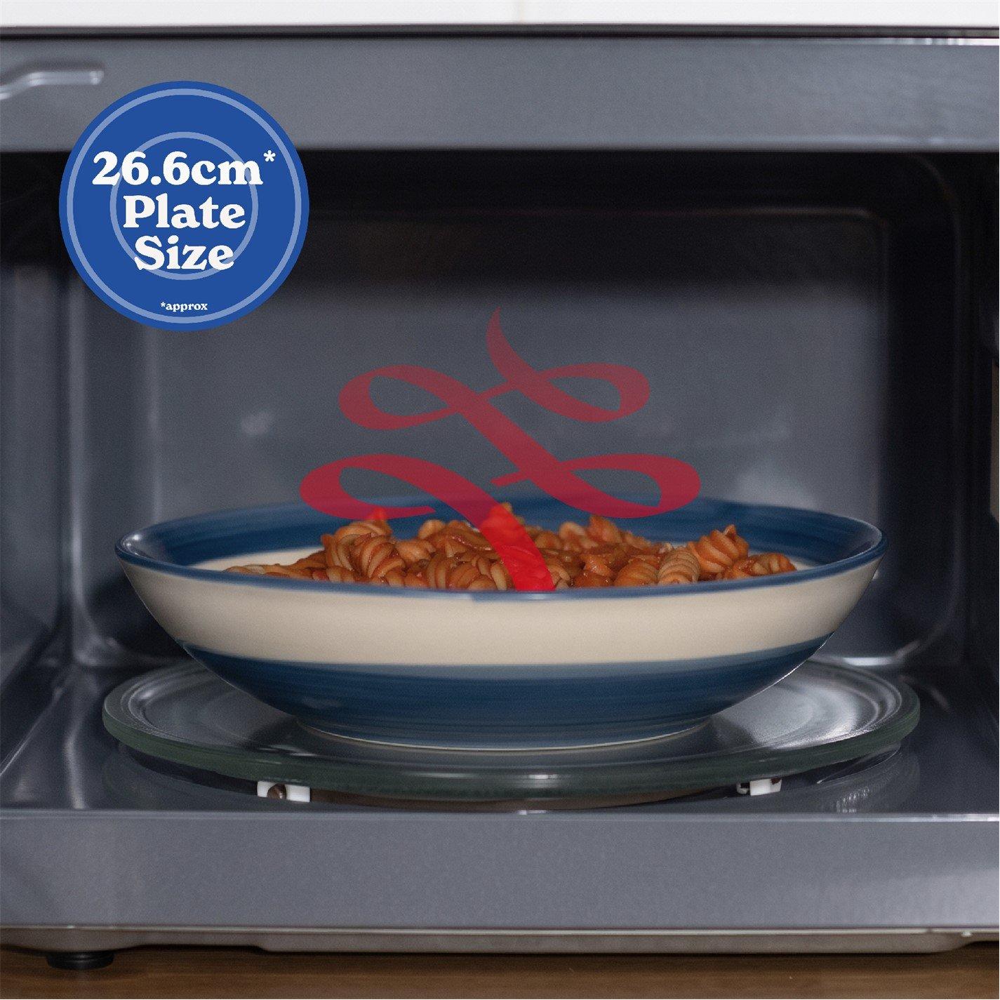 Black - Russell Hobbs - RHMM725B Eden 17 Litre Manual Microwave Black - 4