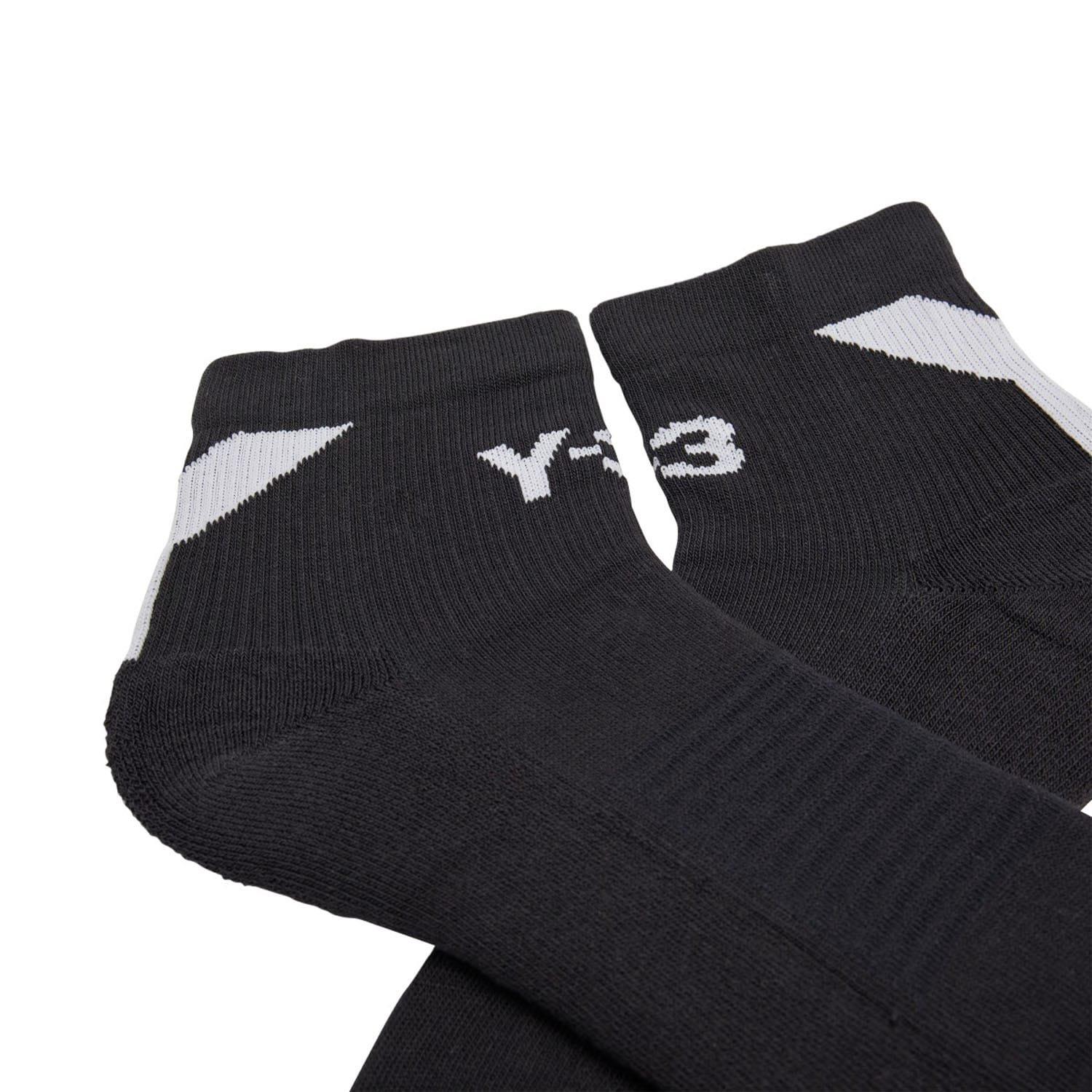 Black - Y3 - Lo Socks - 2