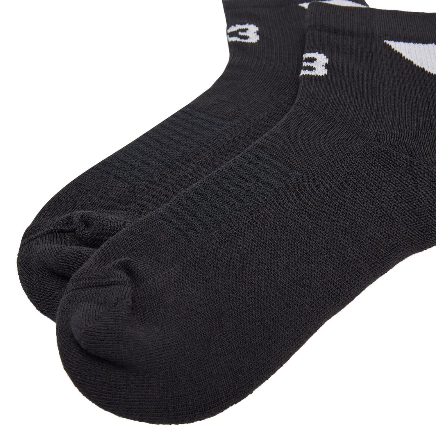 Black - Y3 - Lo Socks - 3