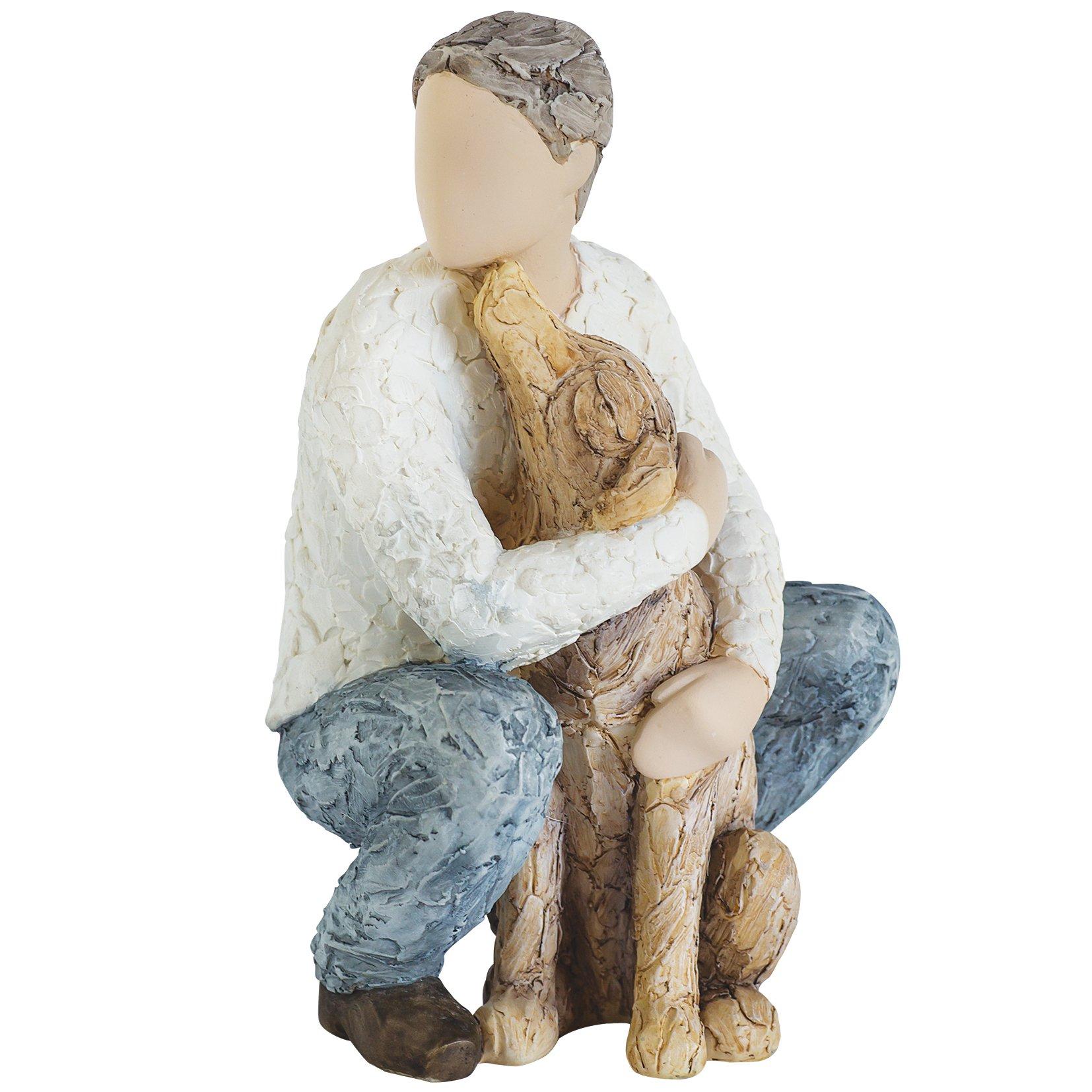 Nude - More Than Words - 9630 - Mans Best Friend Figurine