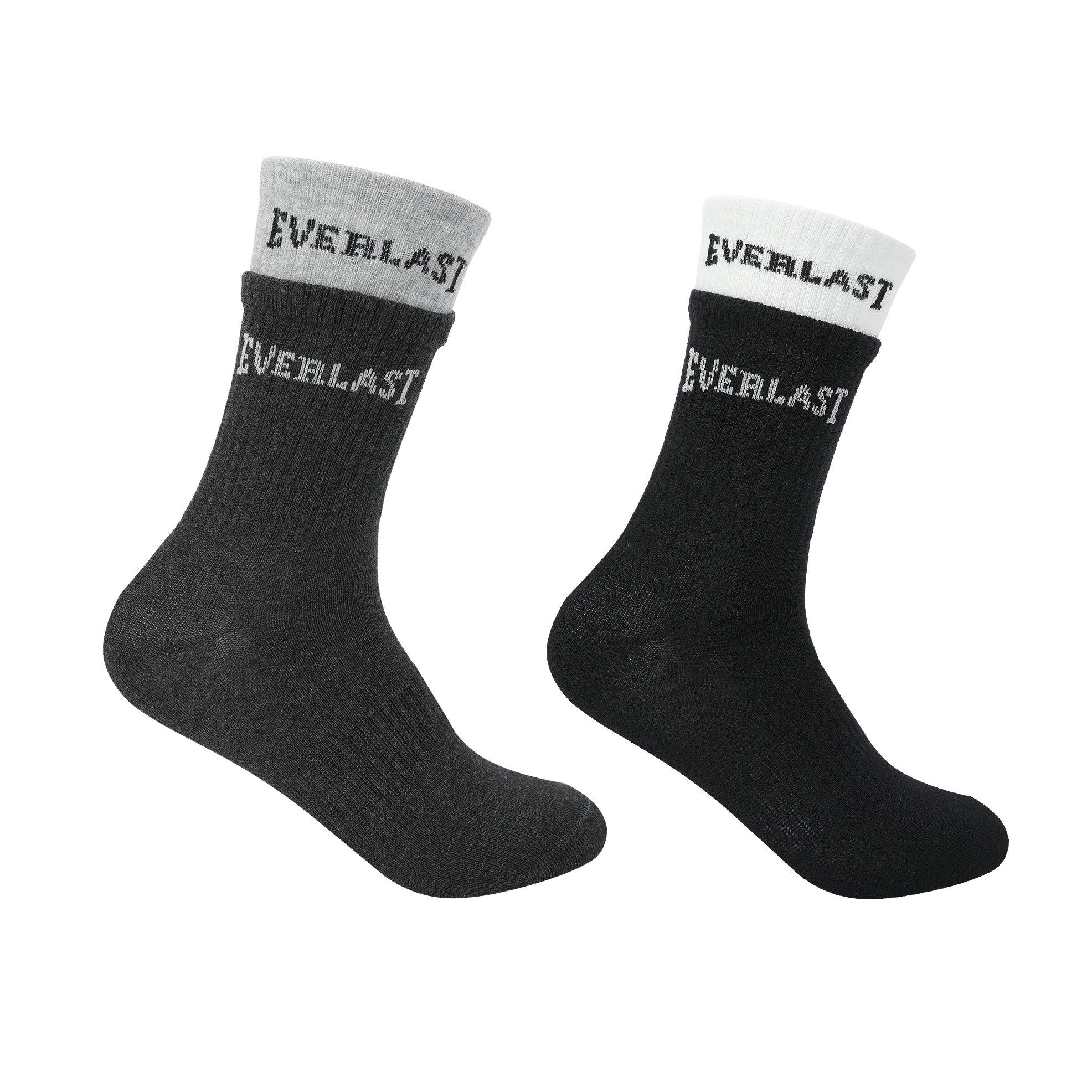 Everlast Men's Ribbed Crew Socks -  - Mens 7-11