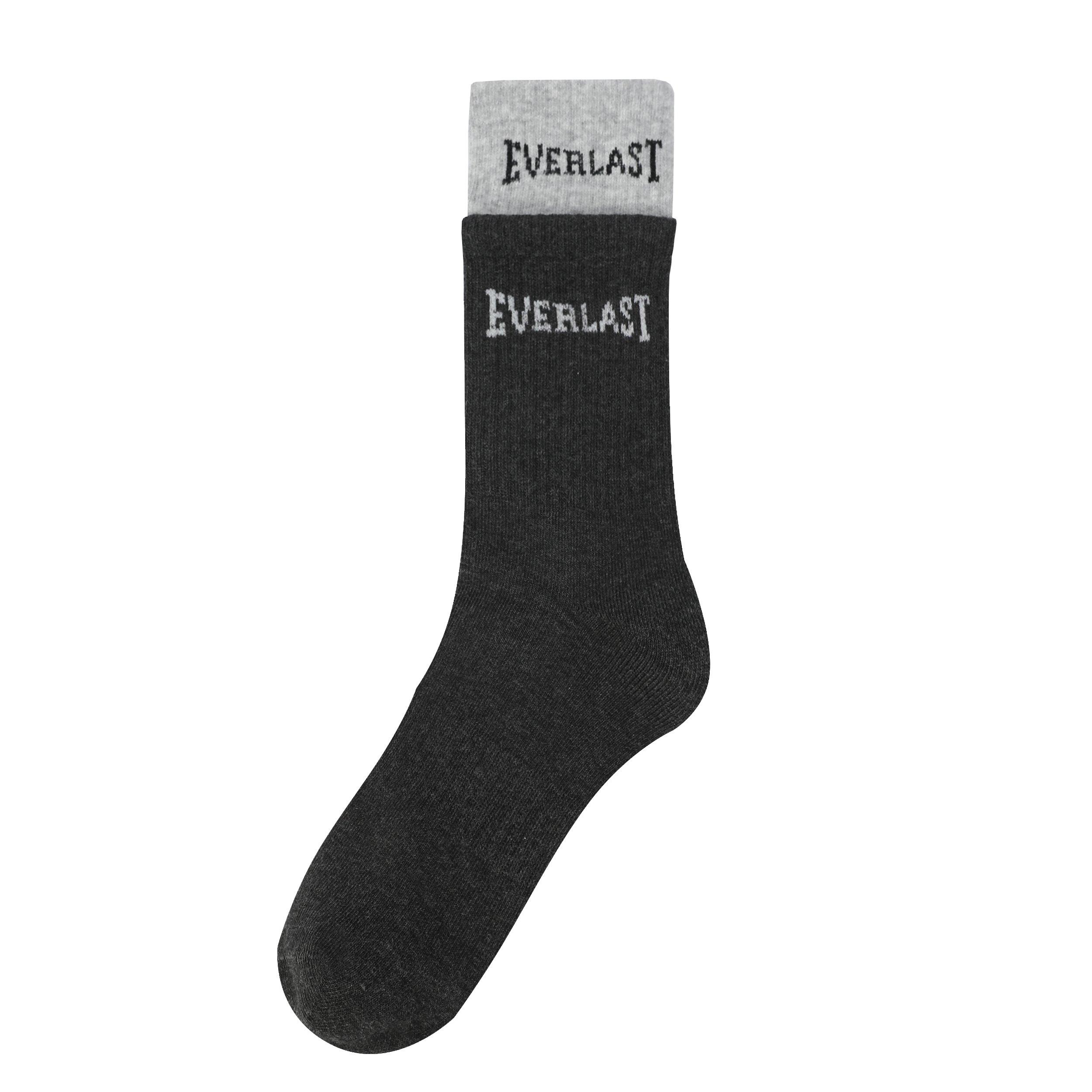 Multi - Everlast - Ribbed Crew Socks - 3