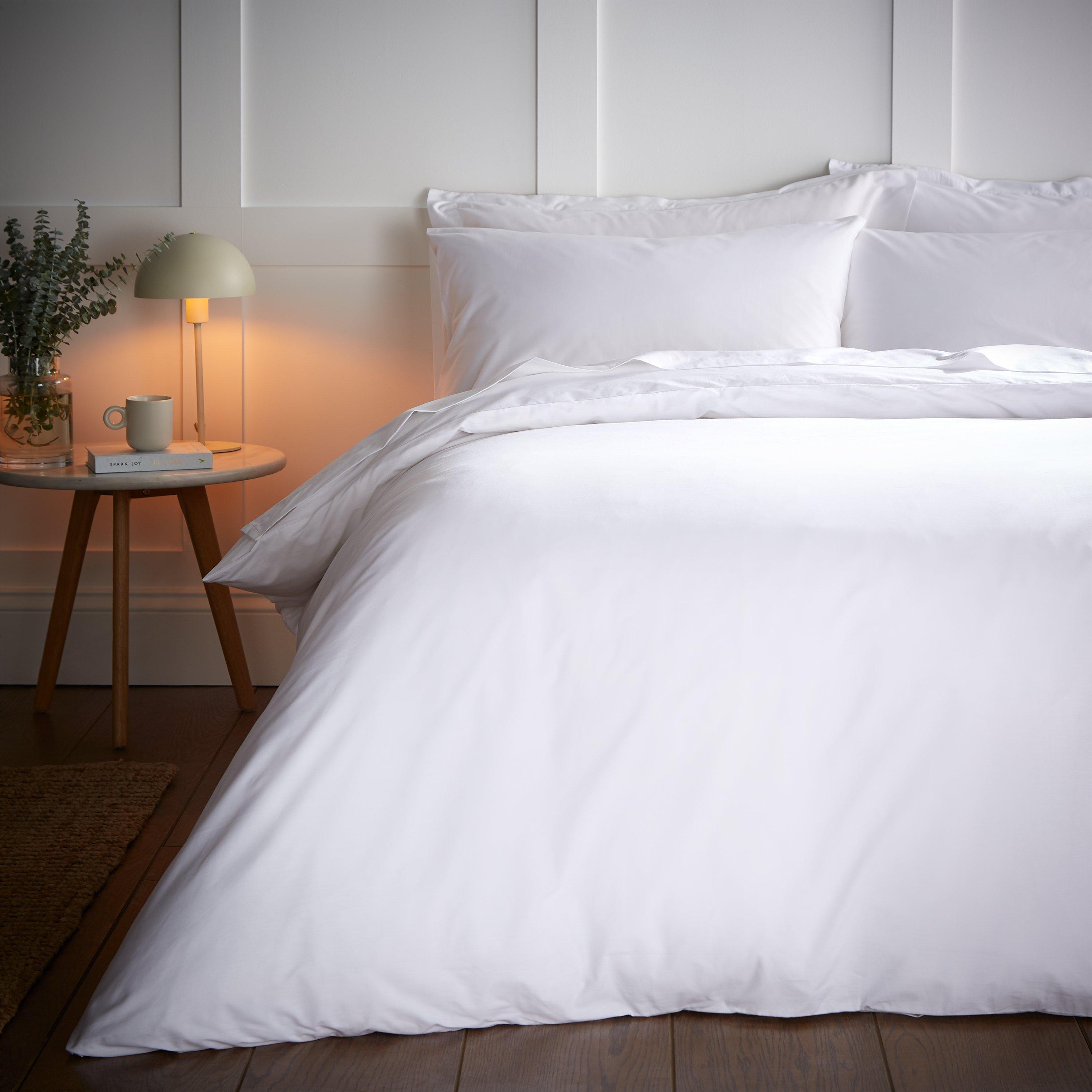 White - Bianca - Temperature Control TENCEL Lyocell Duvet Cover Set - 1