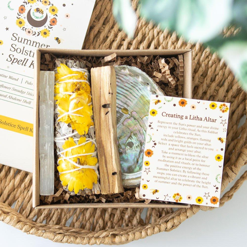 Something Different  Summer Solstice Litha Spell Kit - Yellow