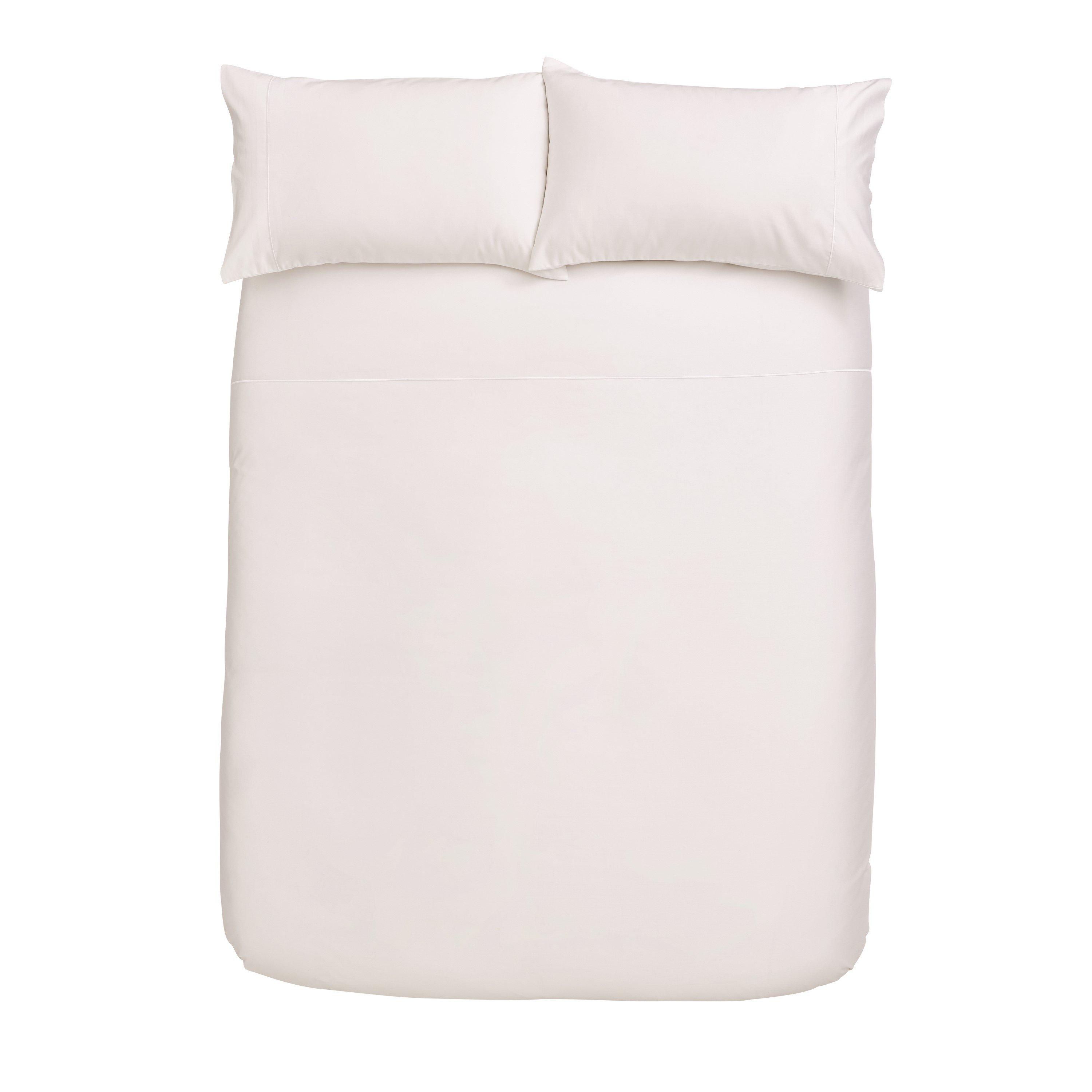White - Bianca - Luxury 800 TC Cotton Sateen Duvet Cover Set - 4