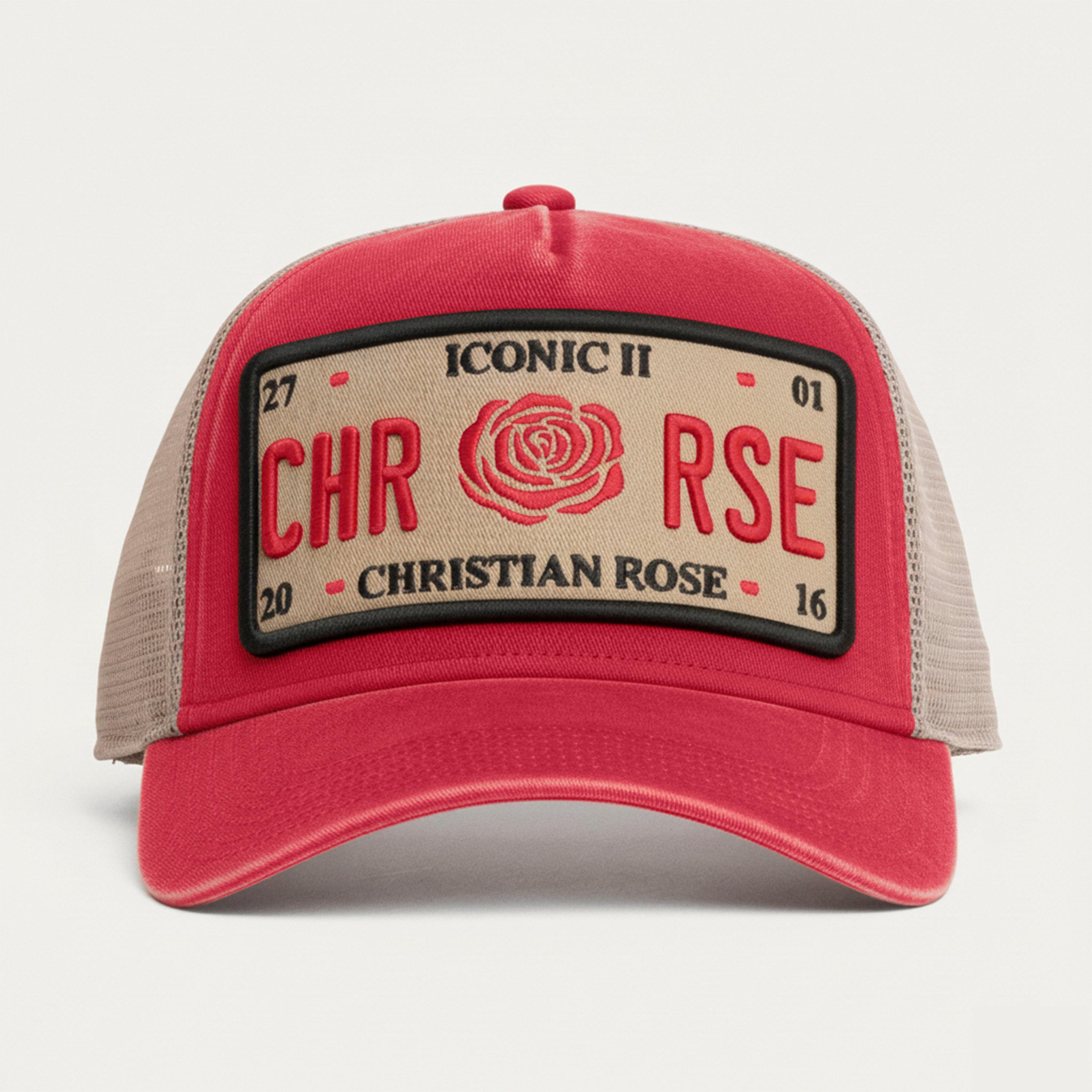 Washed Iconic II Plate Trucker Cap