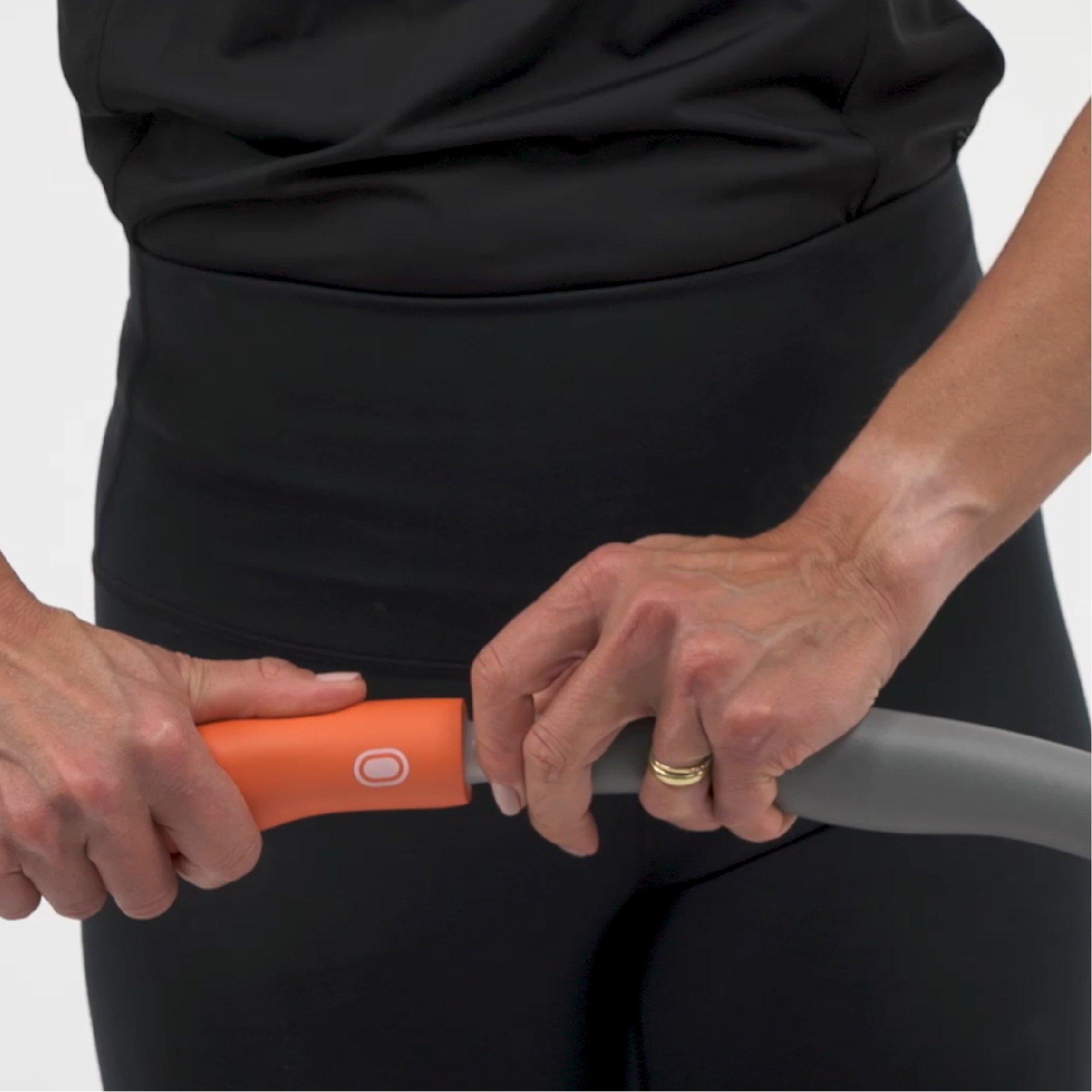 Black - Phoenix Fitness - Phoenix Fitness Black Weighted Hula Hoop - 2