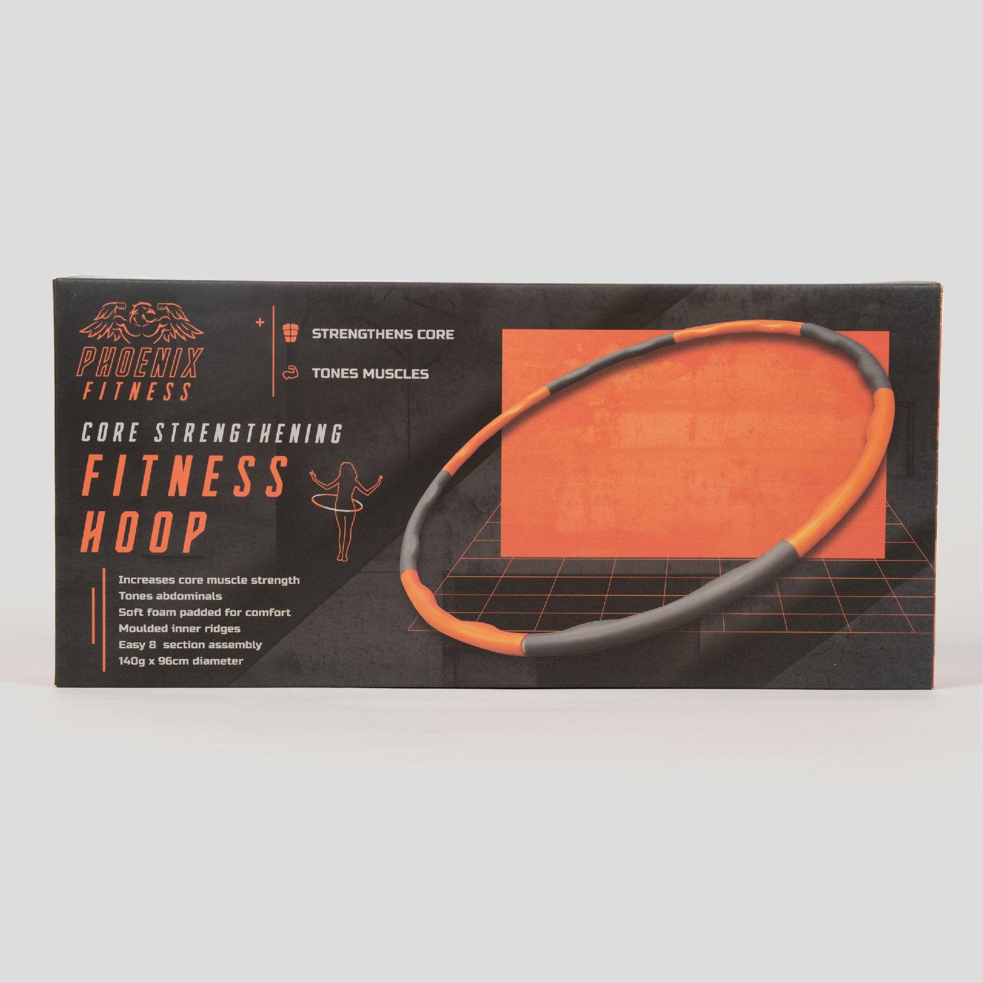 Black - Phoenix Fitness - Phoenix Fitness Black Weighted Hula Hoop - 4