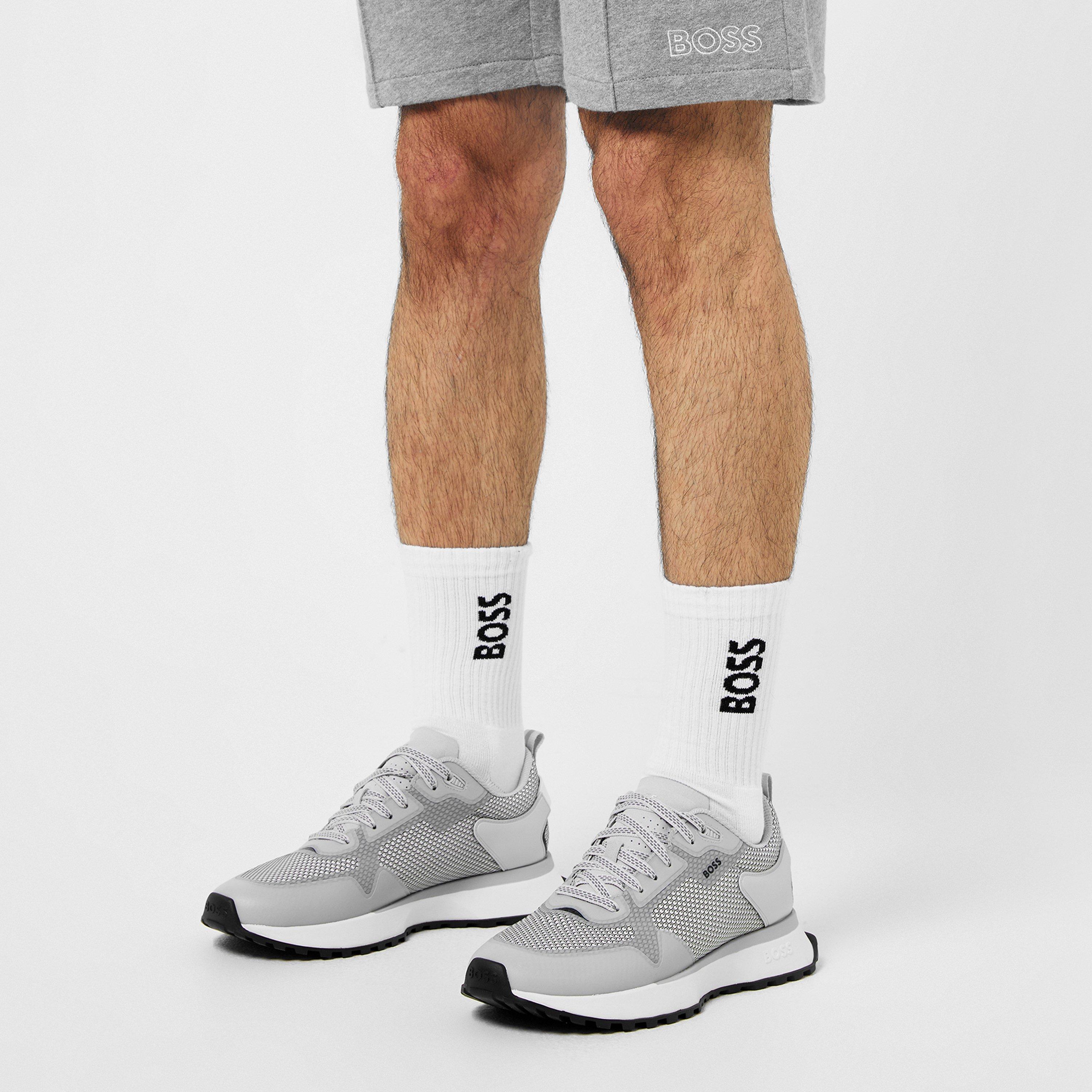 Wit 100 - Boss - Mens BOSS Bodywear 3 Pack Socks with Logo Detail (Crew) - 2