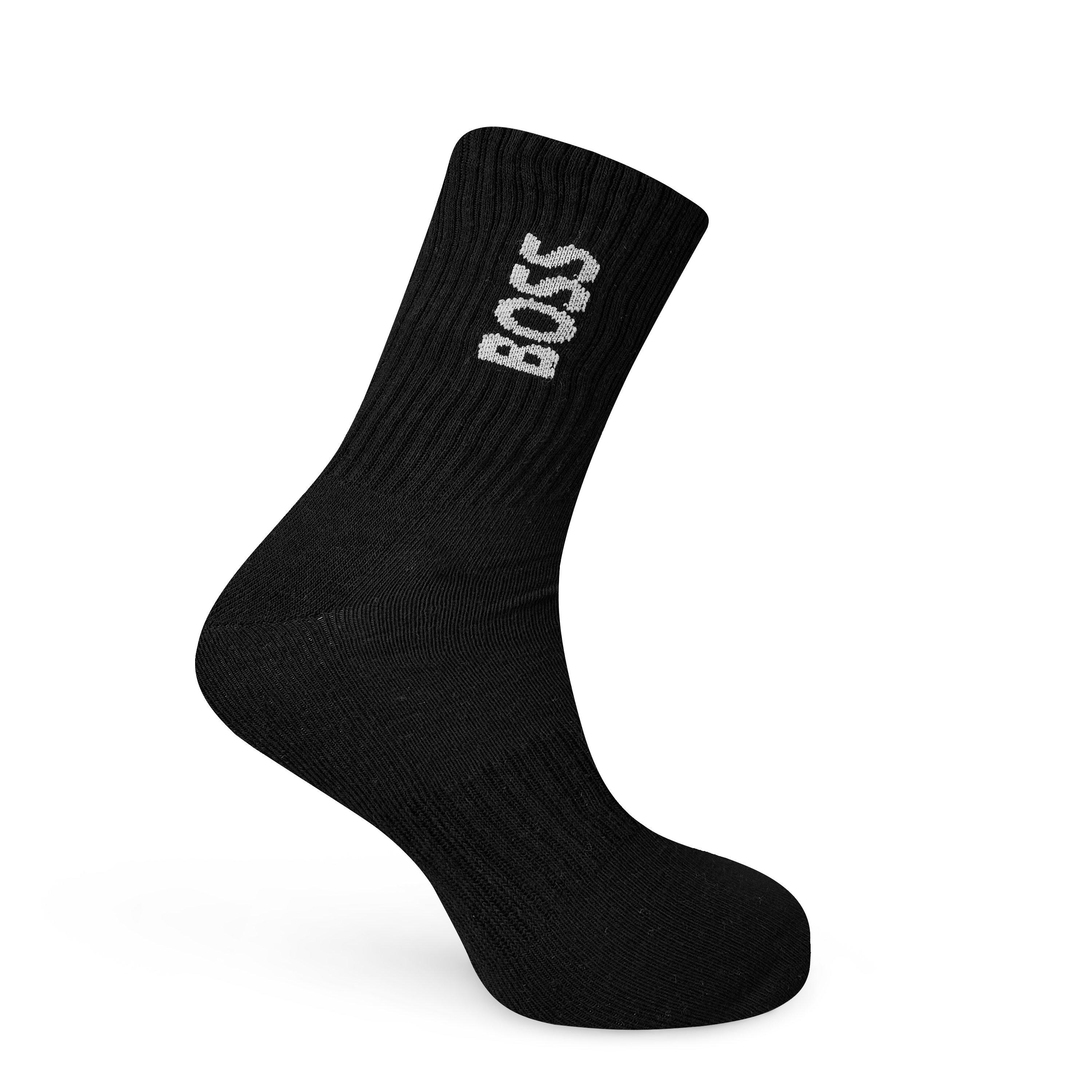 Schwarz 001 - Boss - 3-pack Crew Sock Mens - 3
