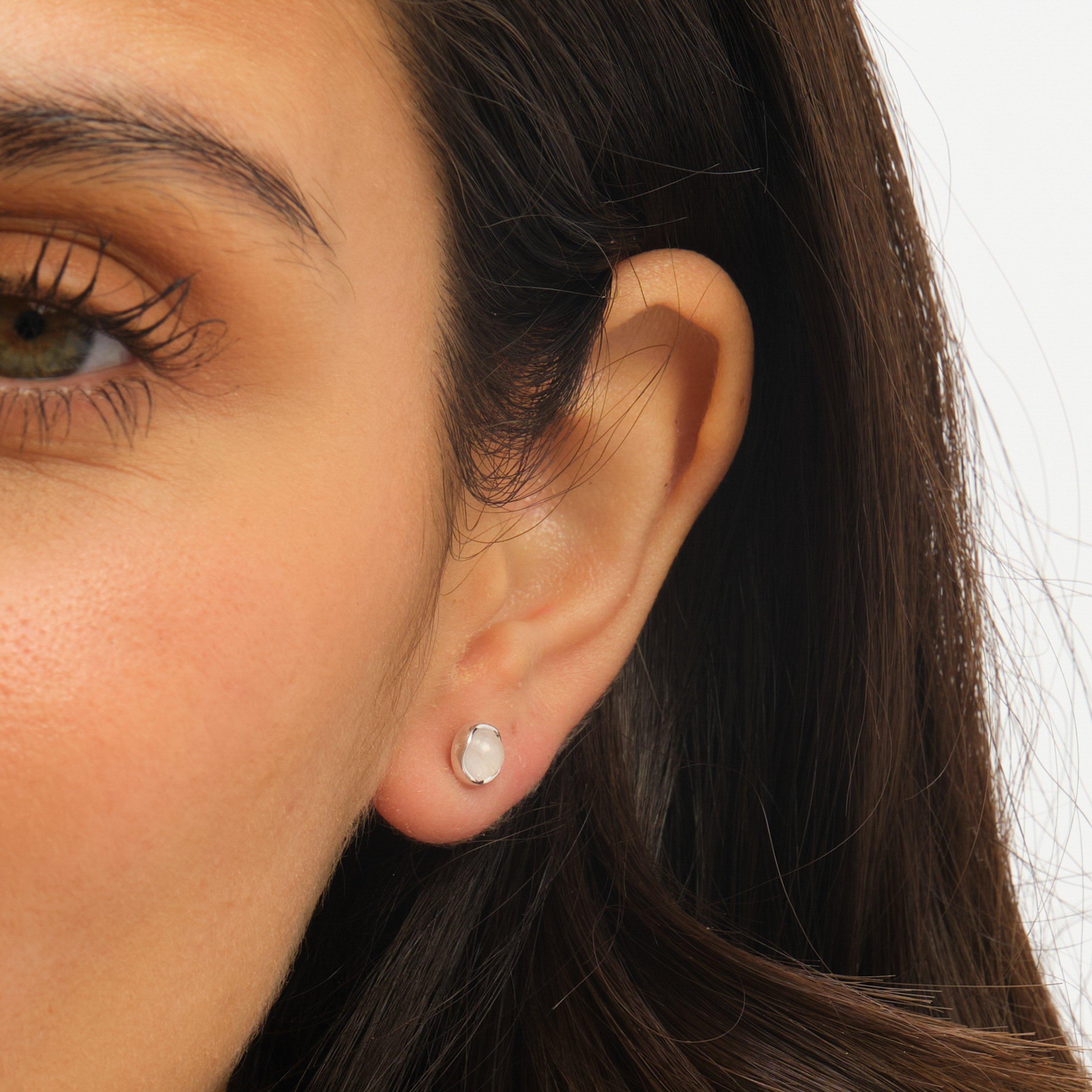 Silver - Simply Silver - Sterling Silver Rose Studs - 2