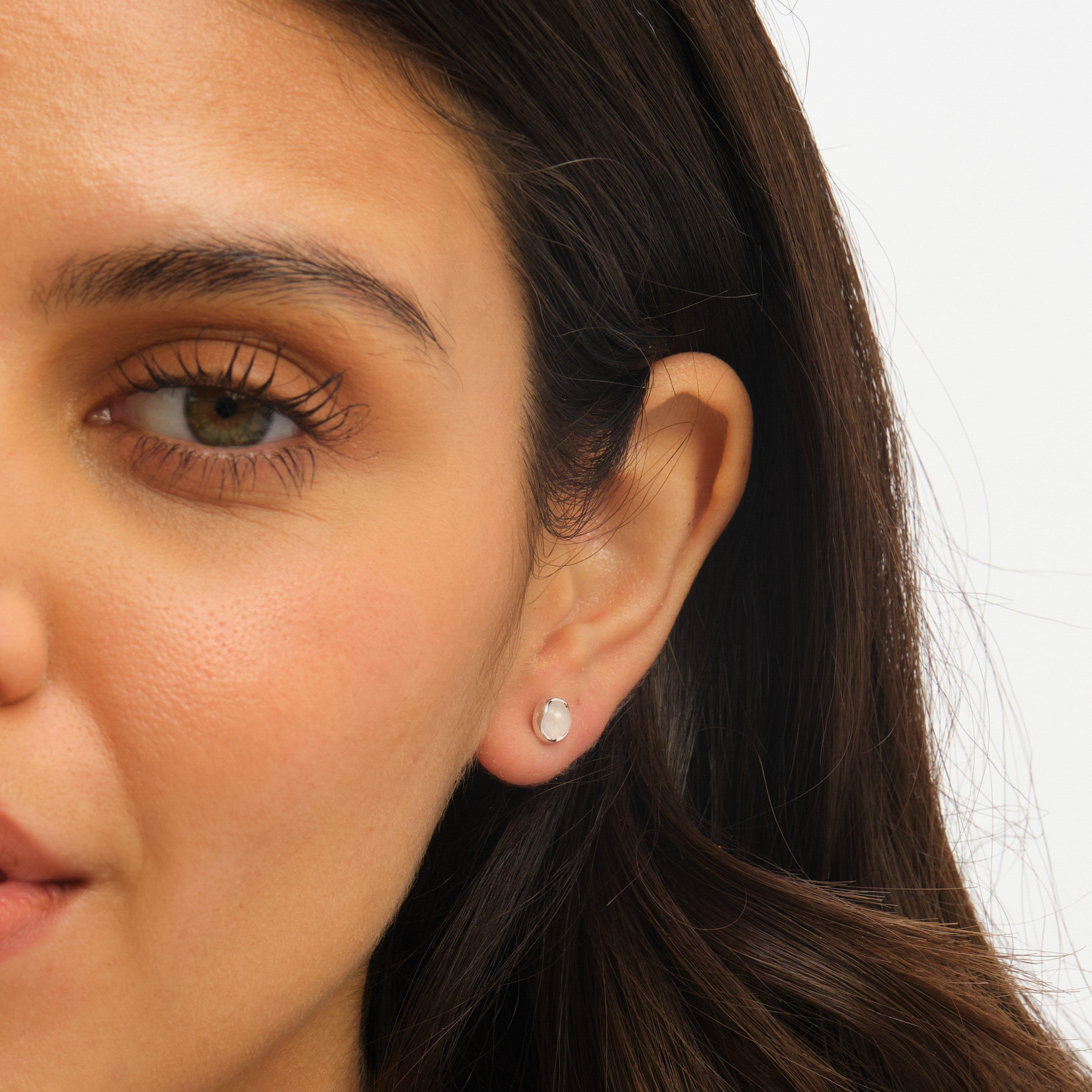 Silver - Simply Silver - Sterling Silver Rose Studs - 4