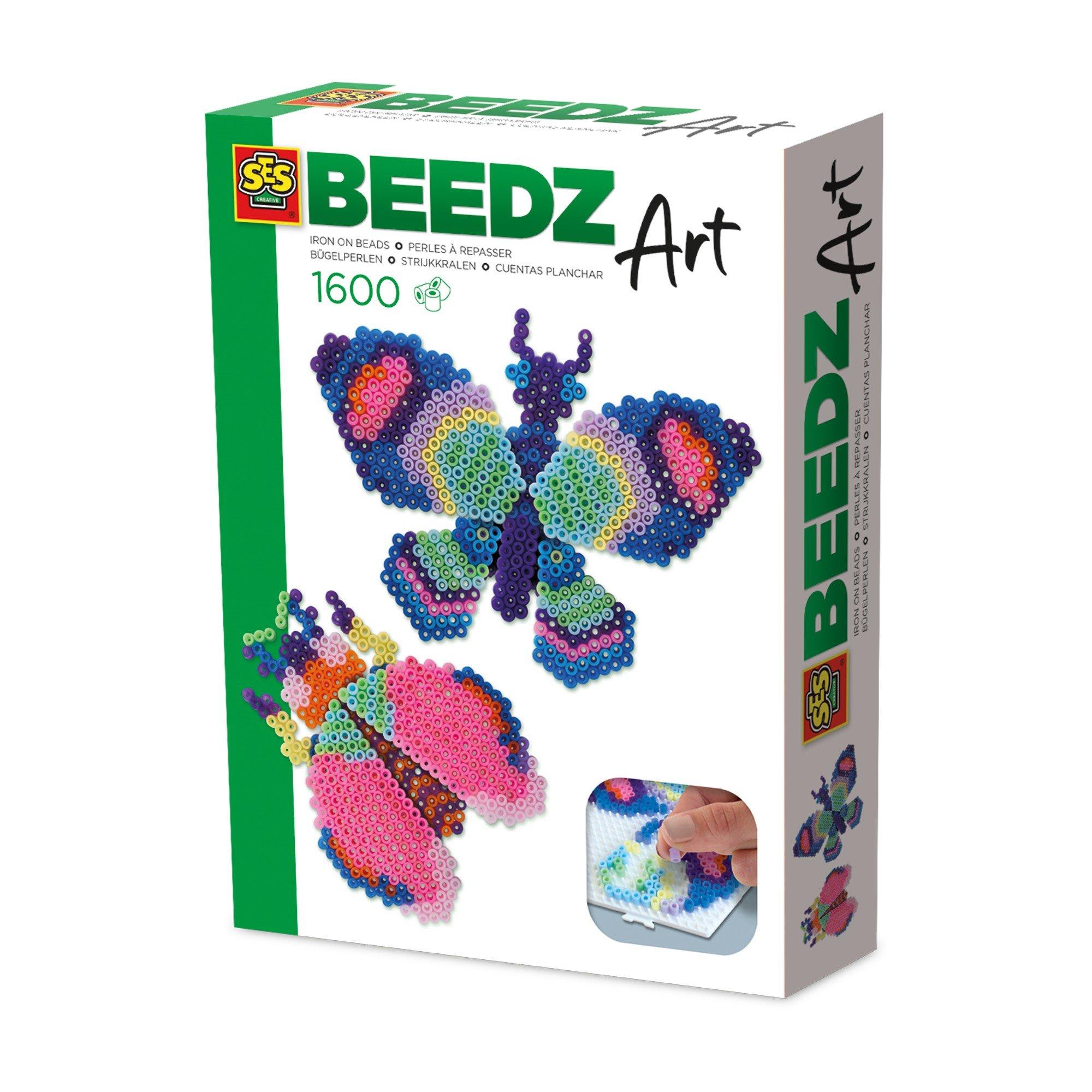 Ses Creative  Kids Beedz Art - Butterfly And Beetle - 